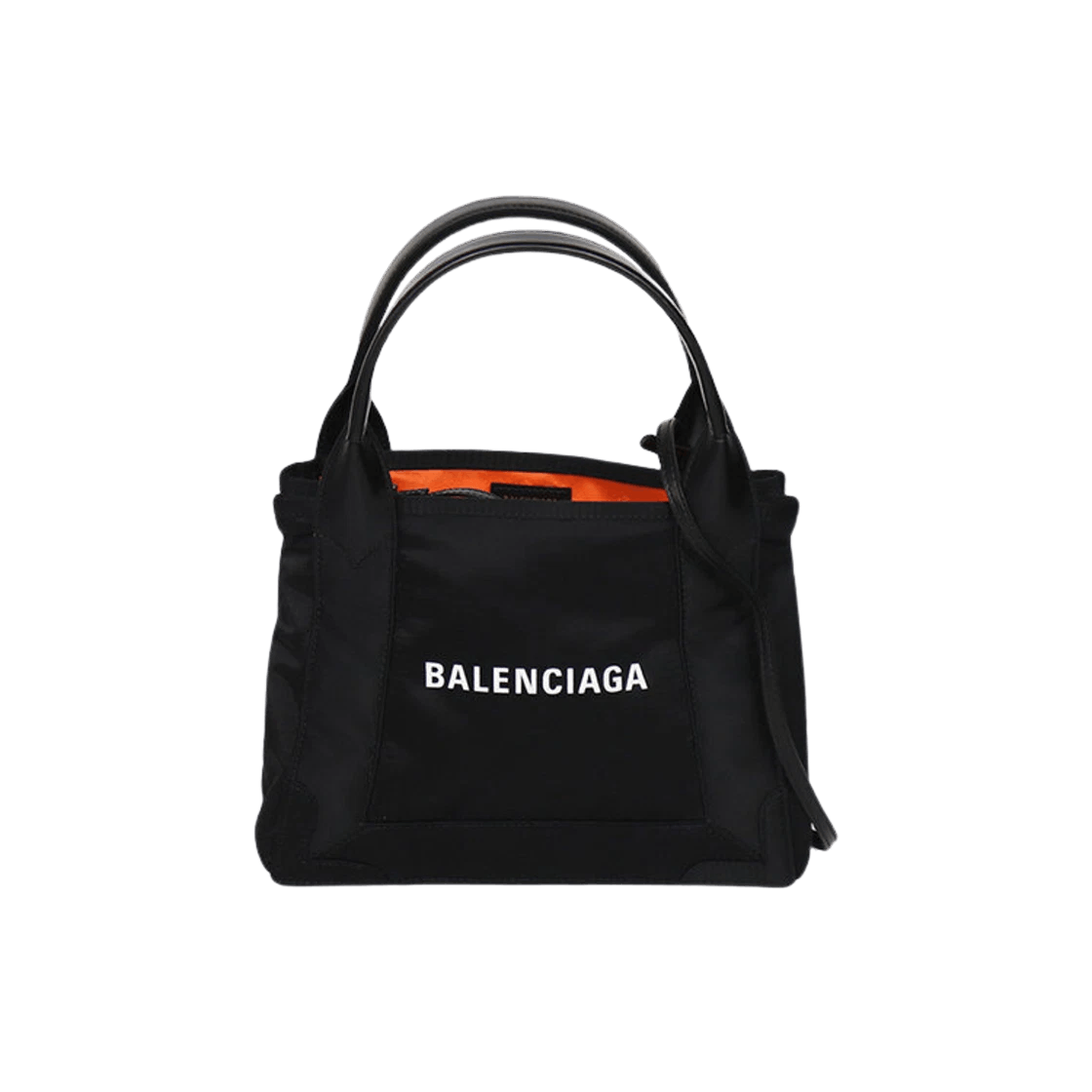 Balenciaga o1mt1gz0125 Size: OS / Navy XS Cabas Bag In Nylon in Black Size ONE SIZE - 1 Thumbnail