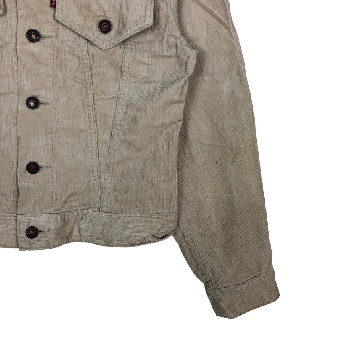 Levi's 🔥90’s Vintage Trucker Corduroy Jacket Levi’s Usa Size US S / EU 44-46 / 1 - 5 Thumbnail