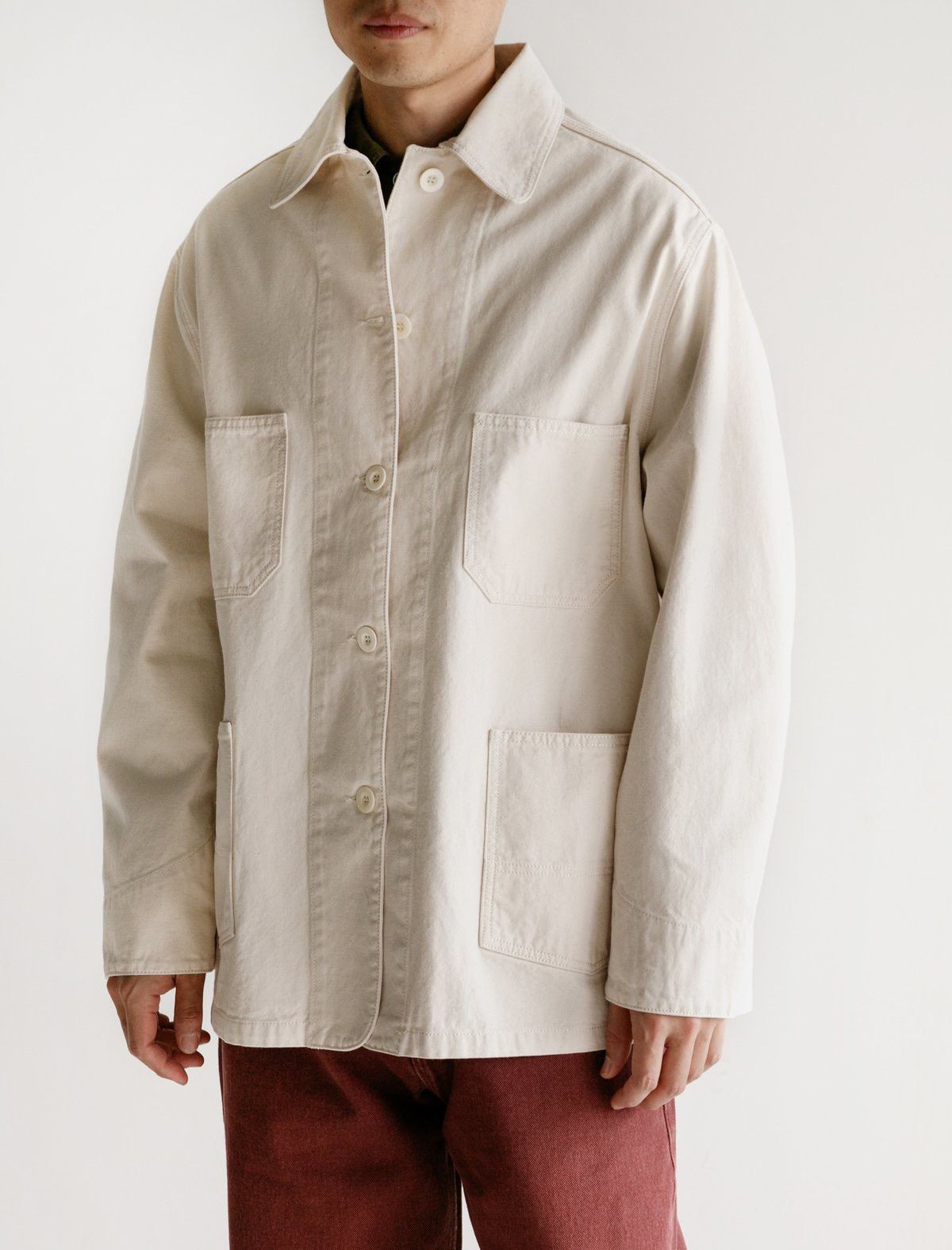 Our Legacy Our Legacy Herringbone Work Jacket Size US L / EU 52-54 / 3 - 1 Thumbnail