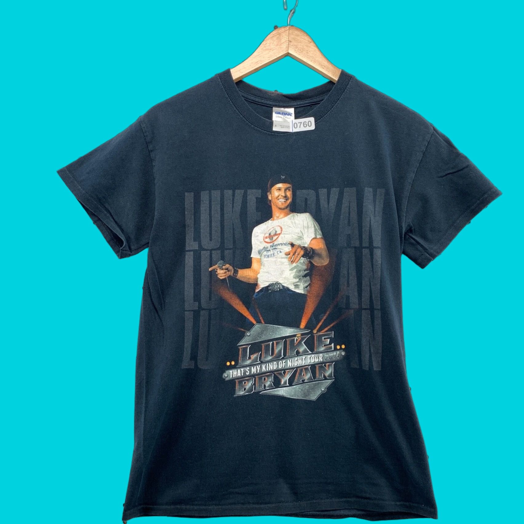 Vintage VINTAGE Luke Bryan Shirt Adult Small Black Music Tour Country Band 2010s Mens Size US S / EU 44-46 / 1 - 1 Thumbnail