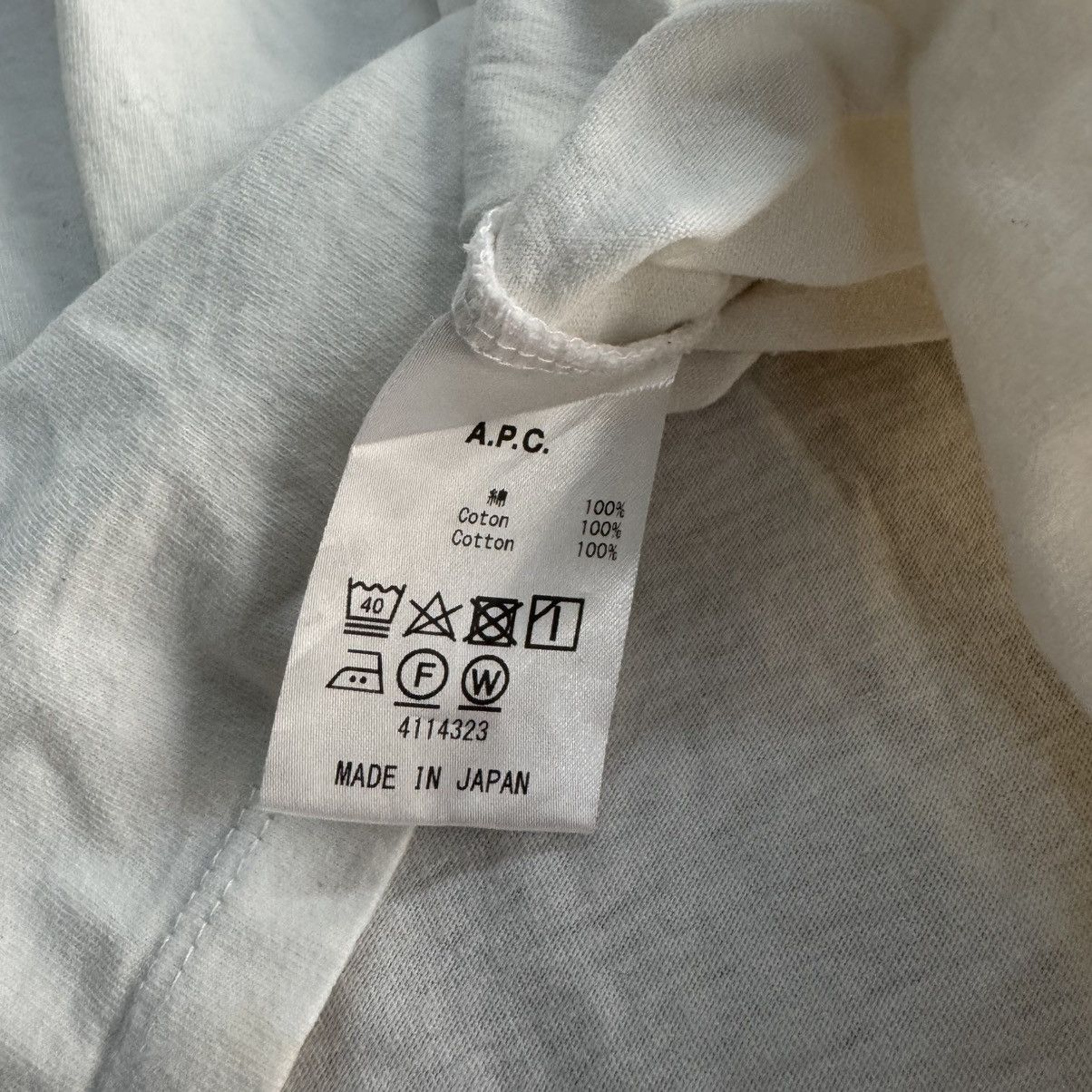 A.P.C. A.P.C Tee Size XS / US 0-2 / IT 36-38 - 5 Thumbnail