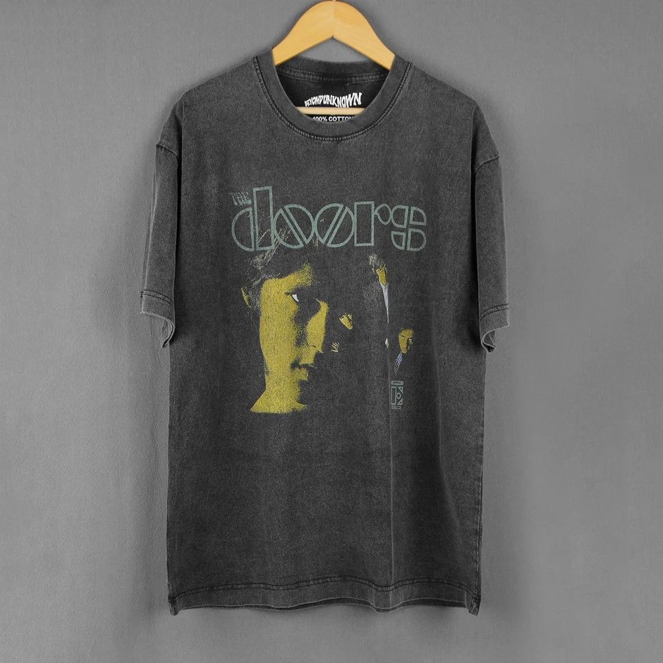 Japanese Brand THE DOORS T-SHIRT Vintage Size US XL / EU 56 / 4 - 1 Thumbnail