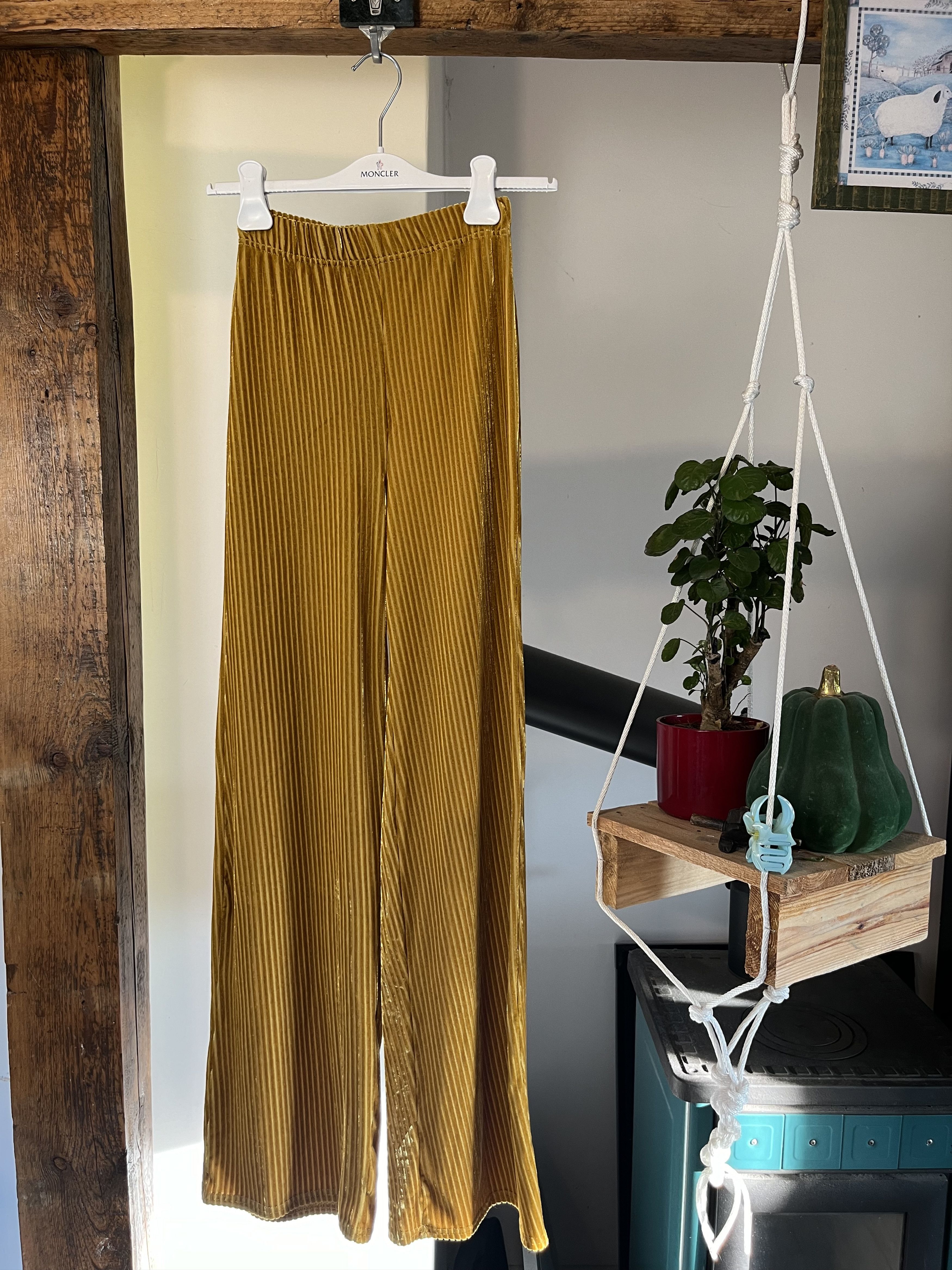 Japanese Brand × Vintage Vintage 80s Funky Disco Flared Issey Miyake Pleated Style Size US 28 / EU 44 - 2 Thumbnail