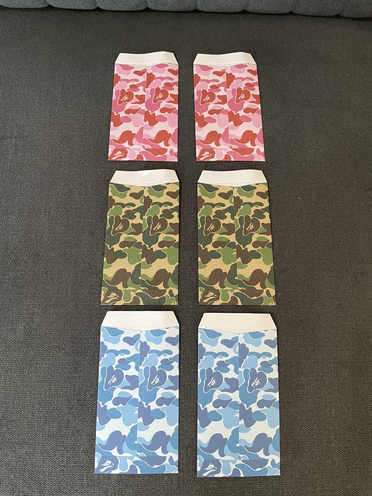Bape Bape ABC Camo Money Envelopes (Japan Exclusive) Size ONE SIZE - 1 Thumbnail