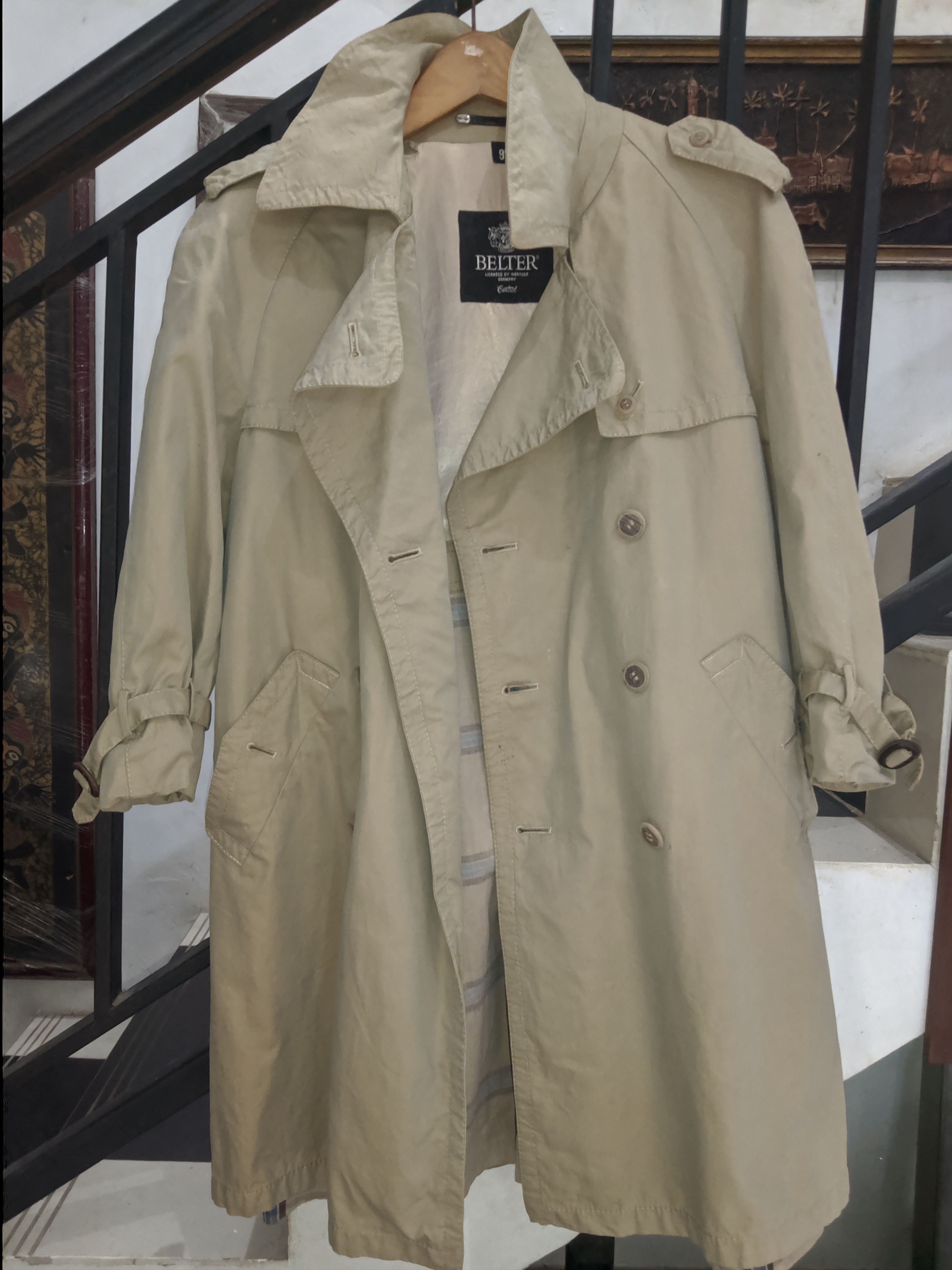 American Trench × Japanese Brand 🌹vintage BELTER classic 🌹 Size L / US 10 / IT 46 - 2 Thumbnail