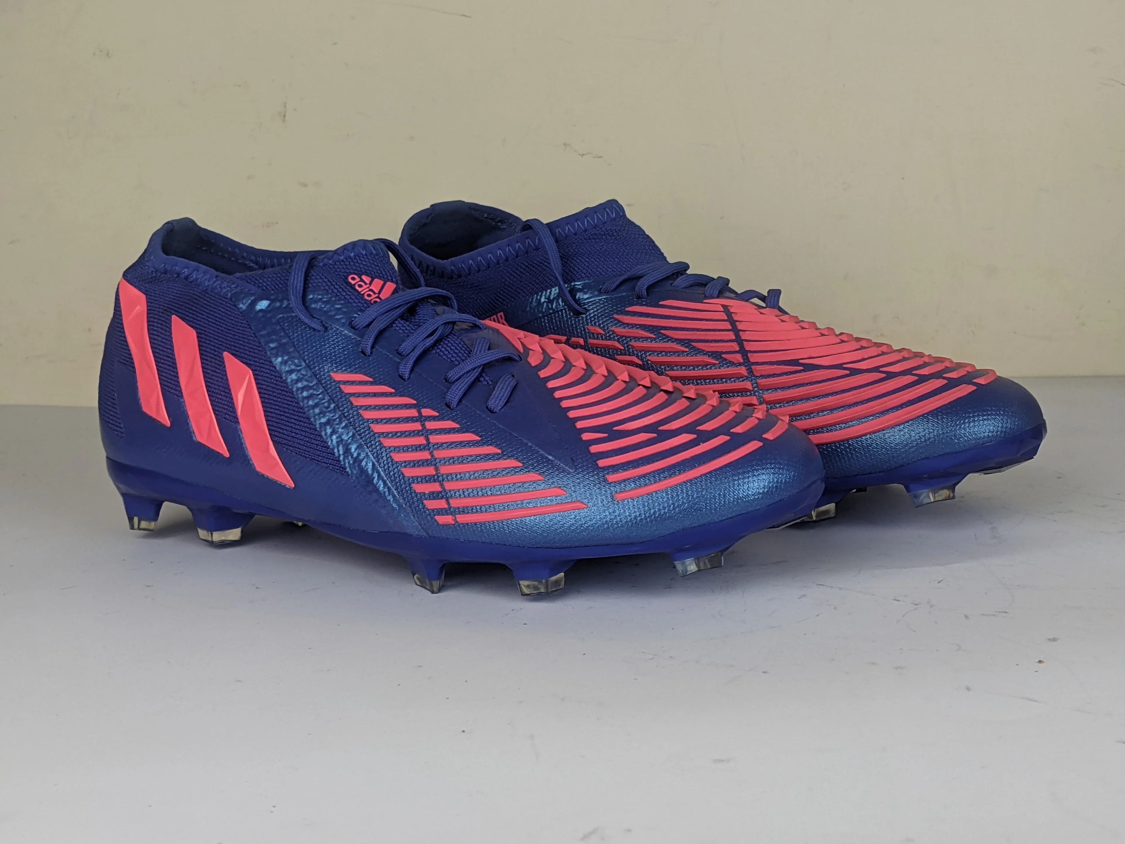 Nike adidas Predator Edge .1 FG Sapphire Edge - Blue Kid Size US 8.5 / EU 41-42 - 2 Thumbnail