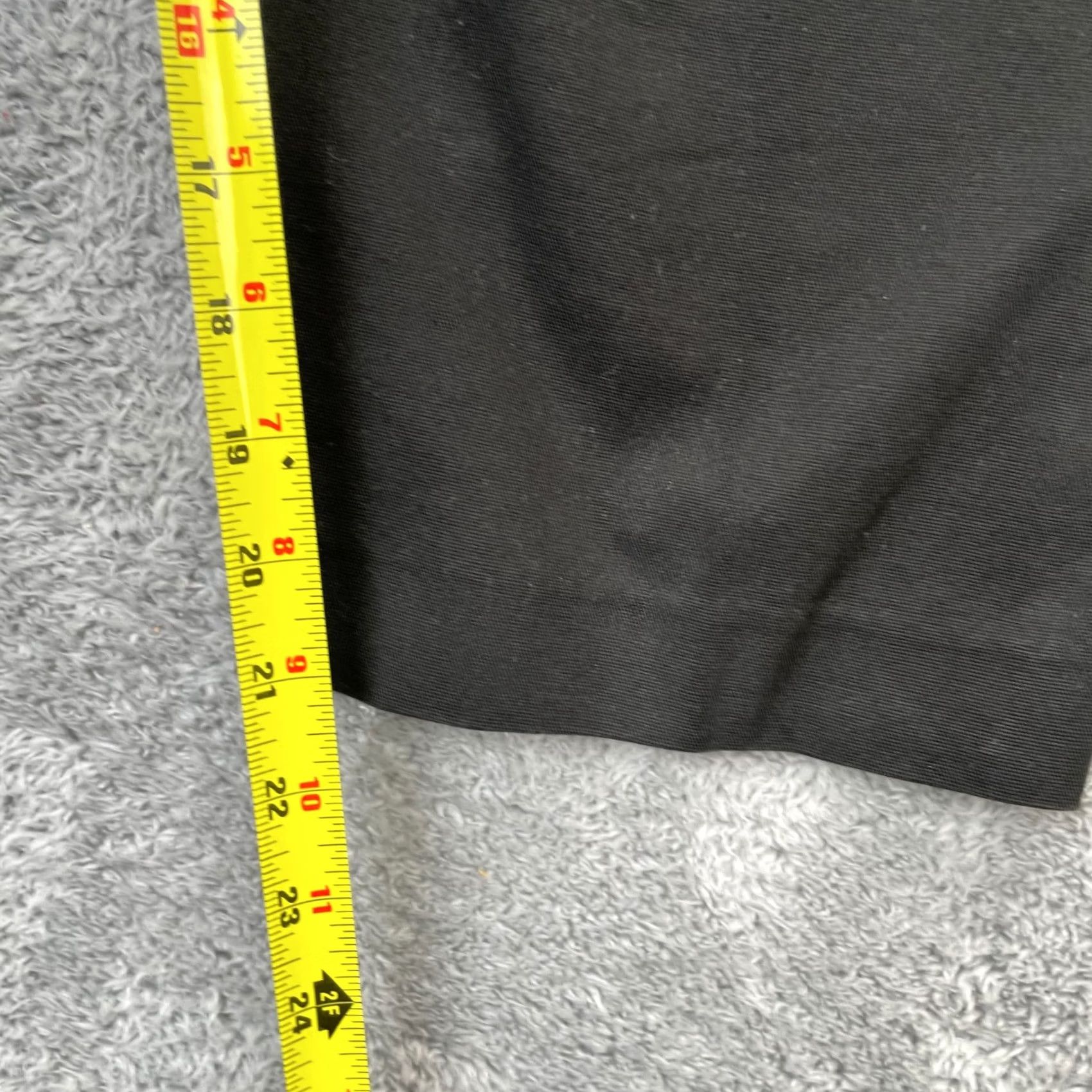 Talbots Talbots Pants Womens 12P Black Capri Cotton Stretch Cropped Straight Leg Capris Size 24" / US 00 / IT 34 - 7 Thumbnail
