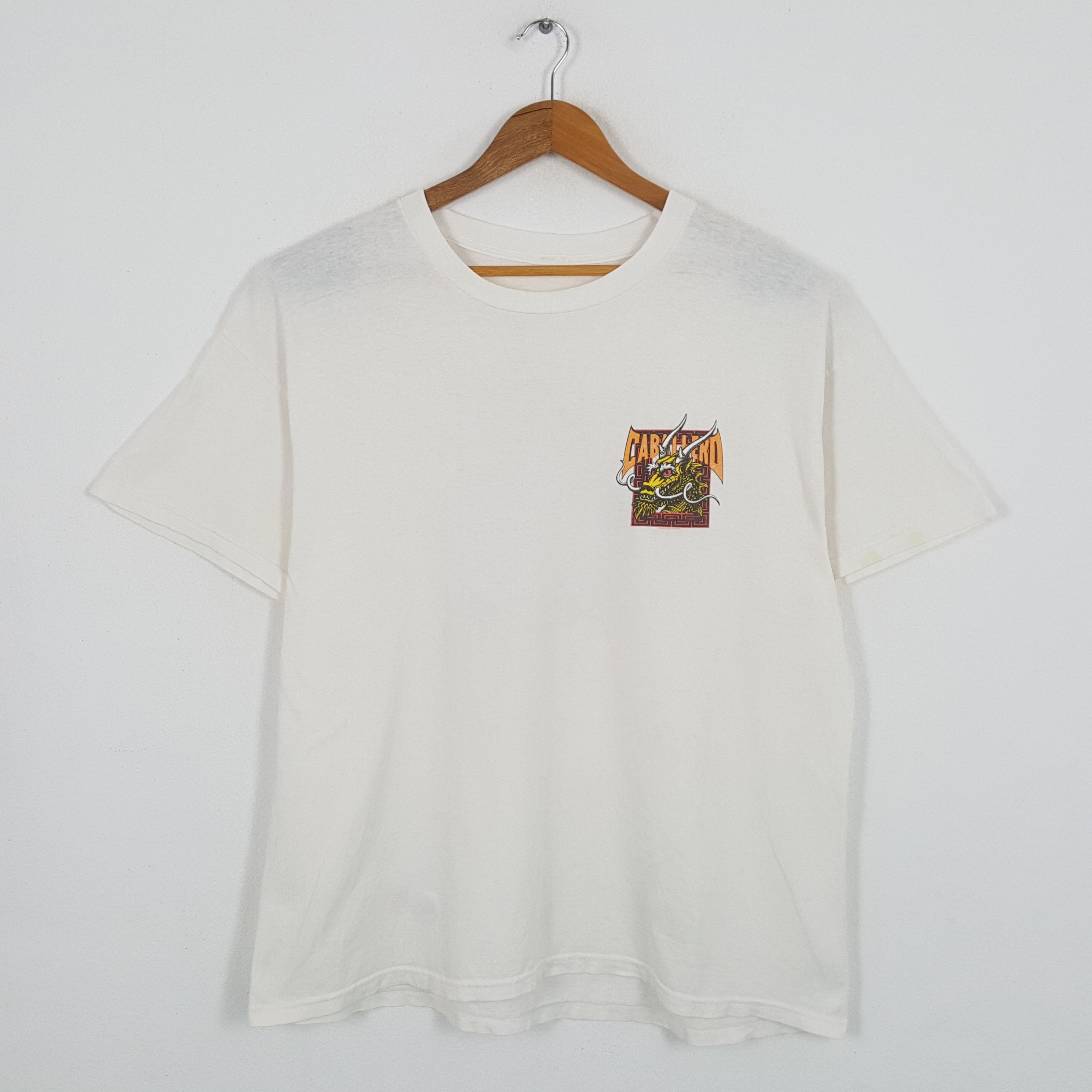 Powell Peralta × Vintage Vintage POWELL PERALTA Skateboard Distressed T-Shirt Size US XL / EU 56 / 4 - 3 Thumbnail