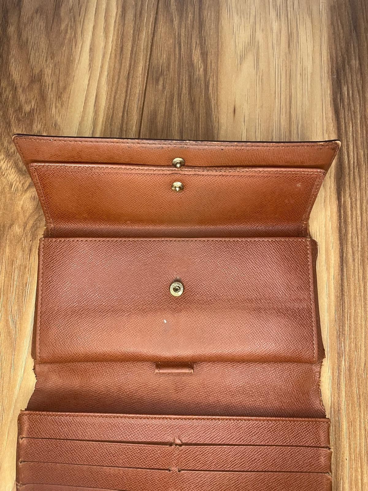 Louis Vuitton LOUIS VUITTON PorteTresor Monogram Tri-Fold Wallet Vintage Size ONE SIZE - 8 Thumbnail