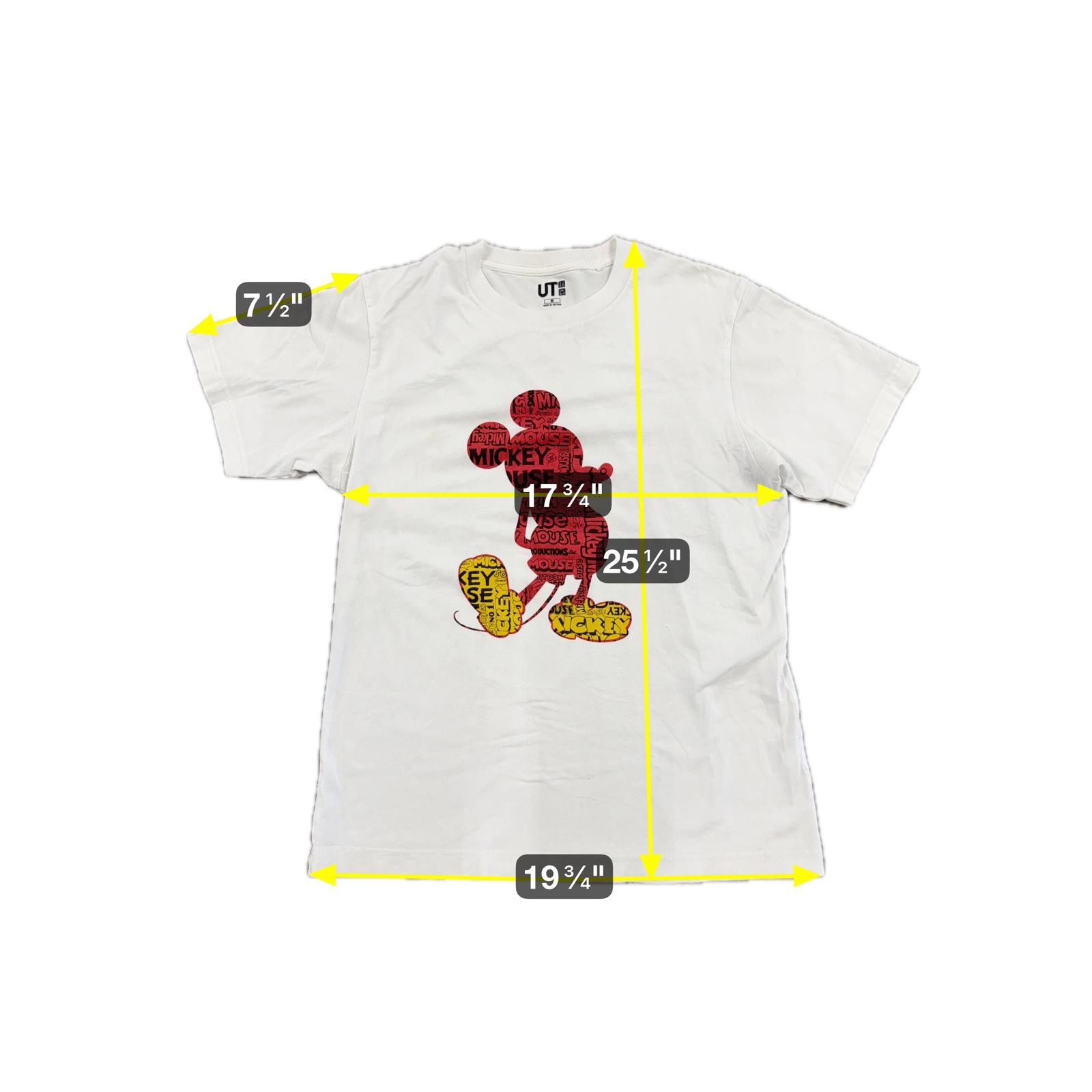 Uniqlo Uniqlo Mickey Stands UT Shirt Short Sleeve Unisex Japan - S Size US S / EU 44-46 / 1 - 4 Thumbnail