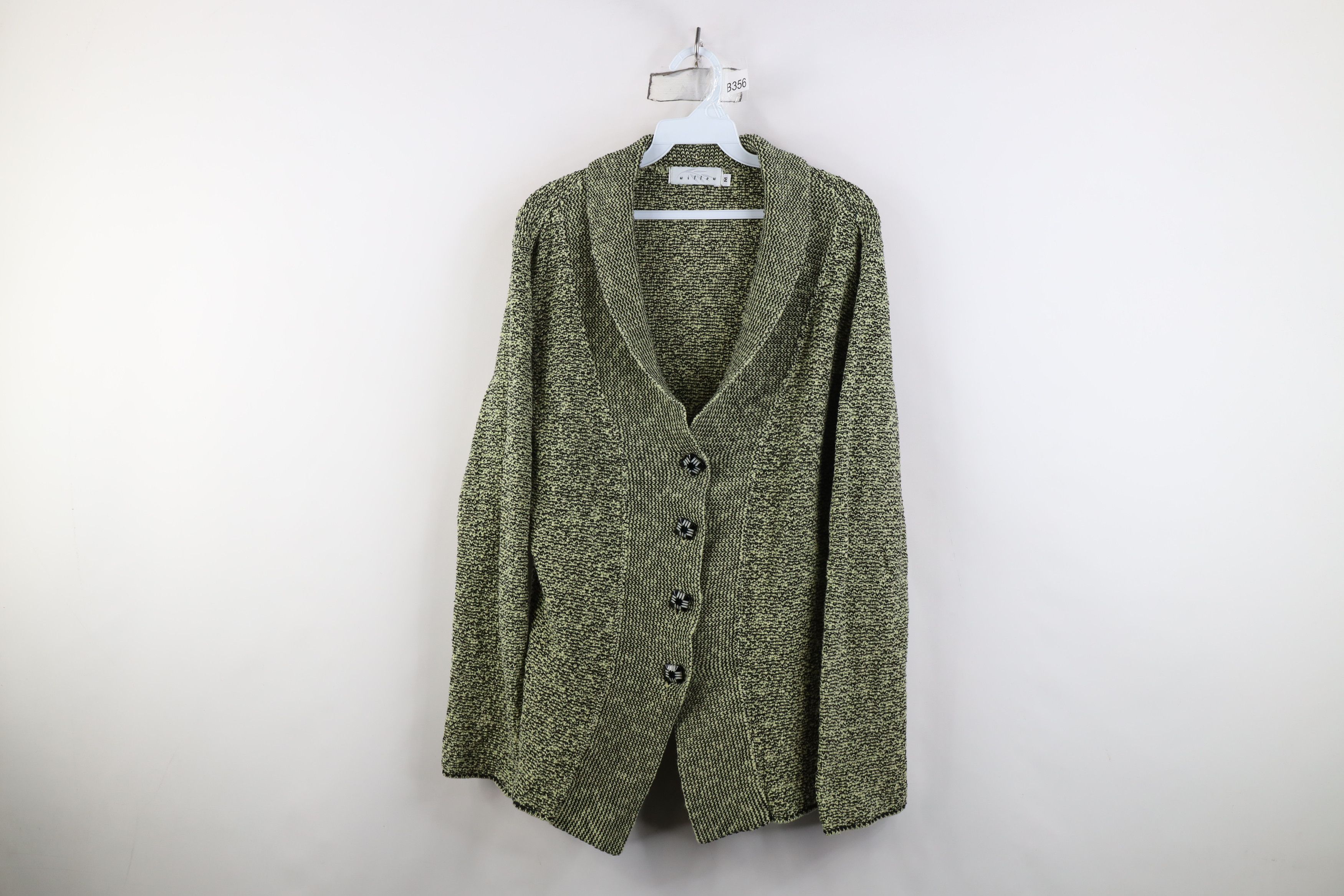 Vintage Vintage 90s Lagenlook Babydoll Shawl Cardigan Sweater USA Size M / US 6-8 / IT 42-44 - 1 Thumbnail