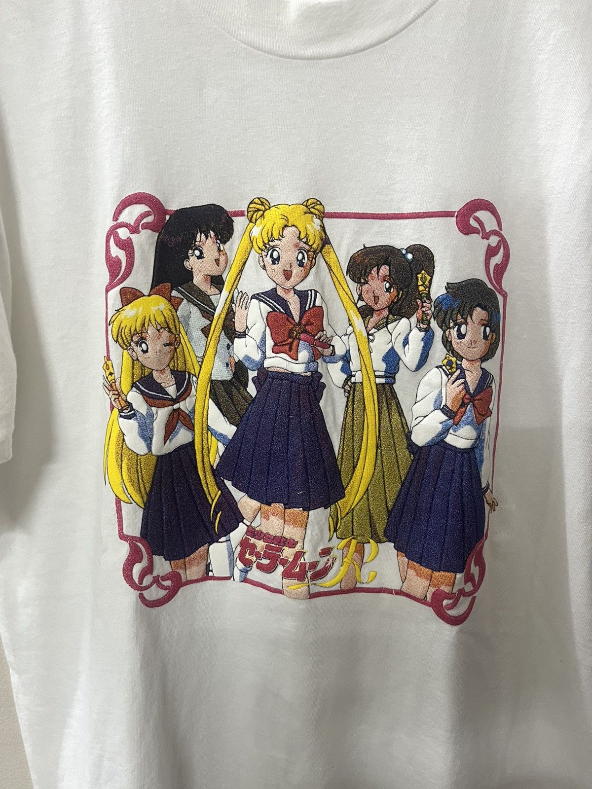 Cartoon Network × Vintage Vintage Sailormoon 90s Promo T shirt Size US M / EU 48-50 / 2 - 3 Thumbnail