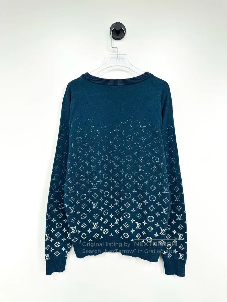 Louis Vuitton Louis Vuitton Blue-green gradient full-print presbyopic kn Size US S / EU 44-46 / 1 - 2 Thumbnail