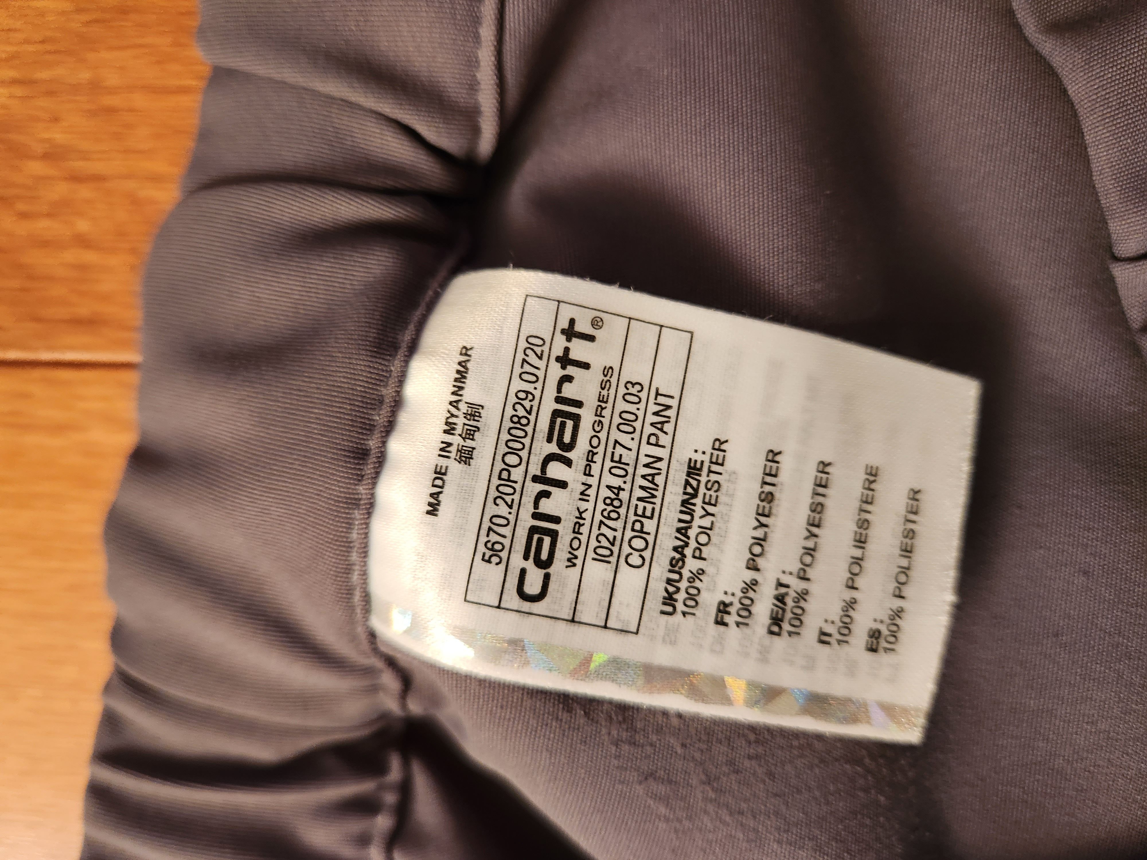 Carhartt Wip Copeman Belted Twill Trousers Size US 32 / EU 48 - 5 Thumbnail