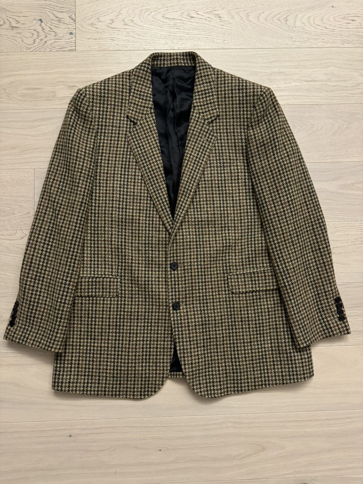 Celine Celine Tournon Houndstooth Prince of Wales Blazer Size US L / EU 52-54 / 3 - 2 Thumbnail
