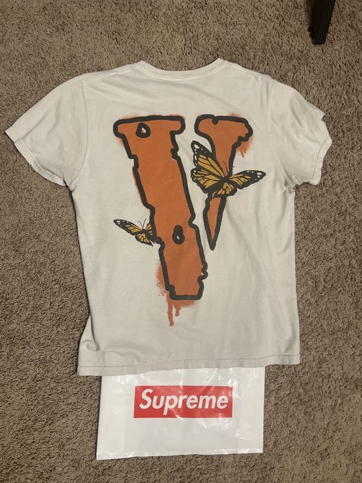 Vlone Vlone legends never die t shirt | Grailed