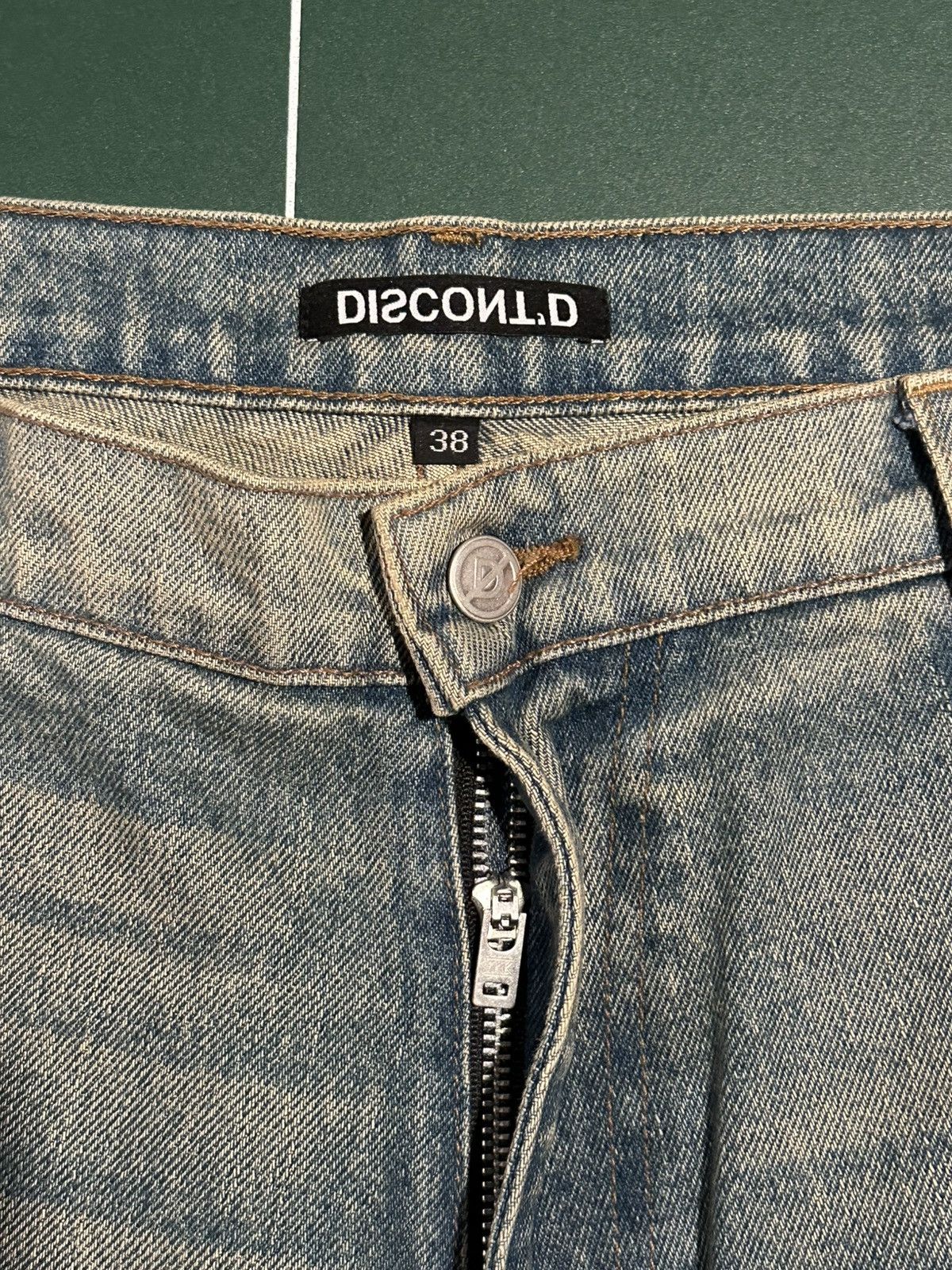 Designer Discont'd Baggy Denim Desert Wash Size US 38 / EU 54 - 3 Thumbnail