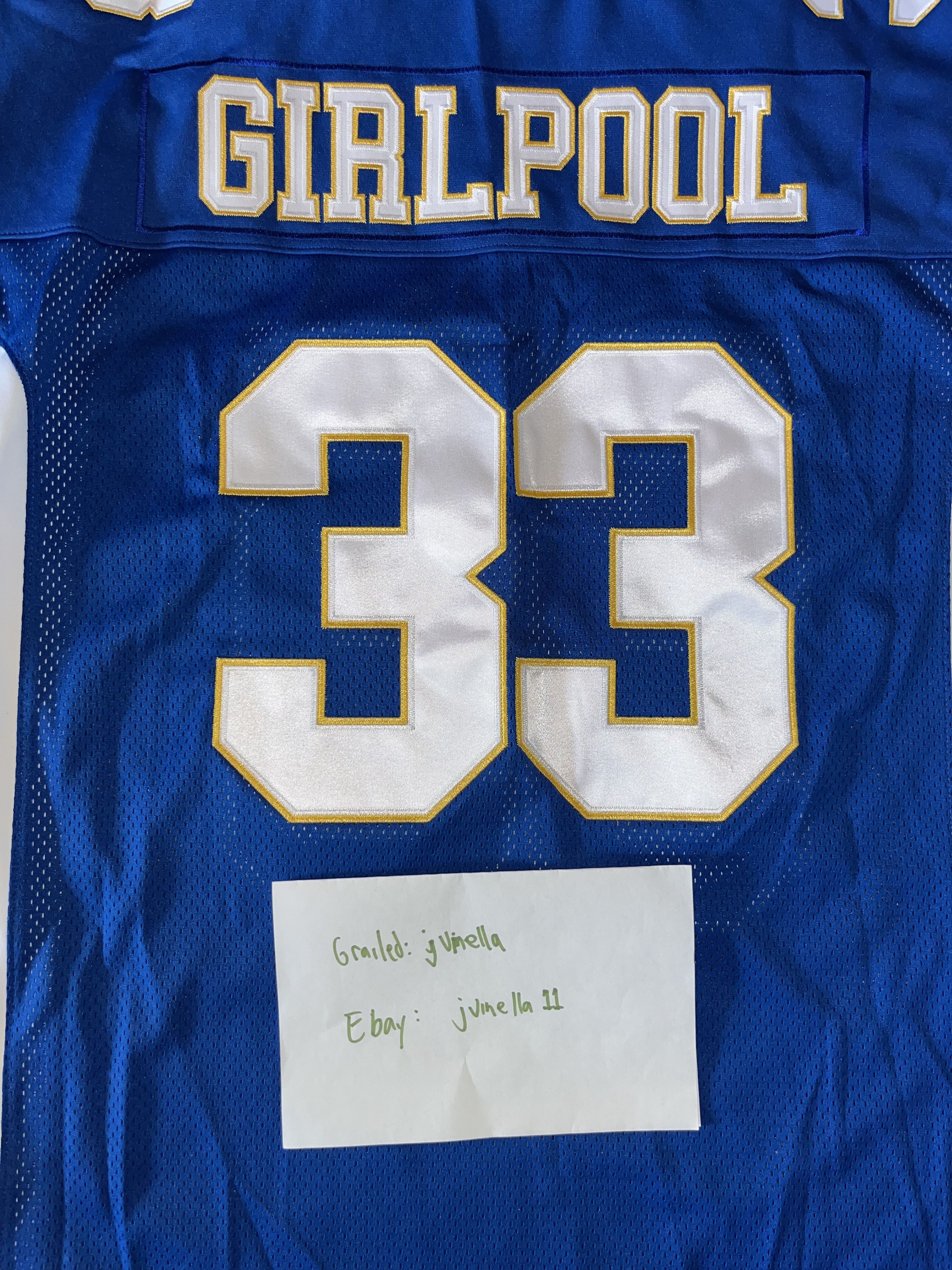 Online Ceramics Online ceramics girlpool football jersey size L brand new Size US L / EU 52-54 / 3 - 4 Thumbnail