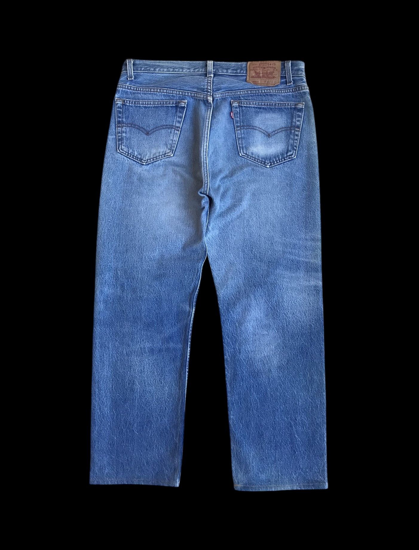 Levi's Vintage 1992 Levis 501xx lightwash dirty jean W34x27 USA Size US 34 / EU 50 - 6 Thumbnail