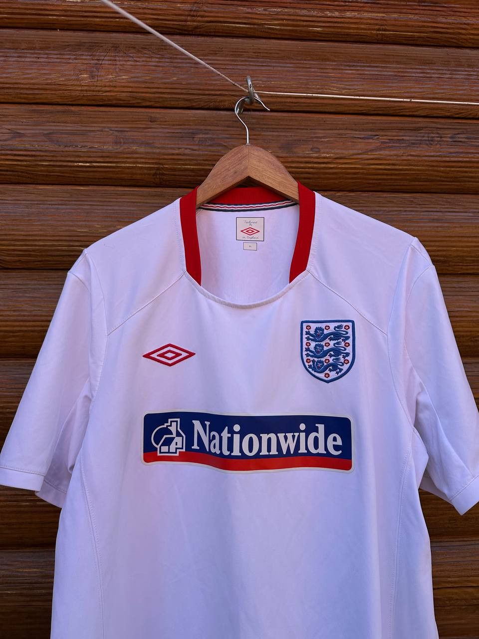 Umbro × Vintage ENGLAND NATIONAL TEAM FOOTBALL SHIRT SOCCER JERSEY UMBRO Size US XL / EU 56 / 4 - 2 Thumbnail