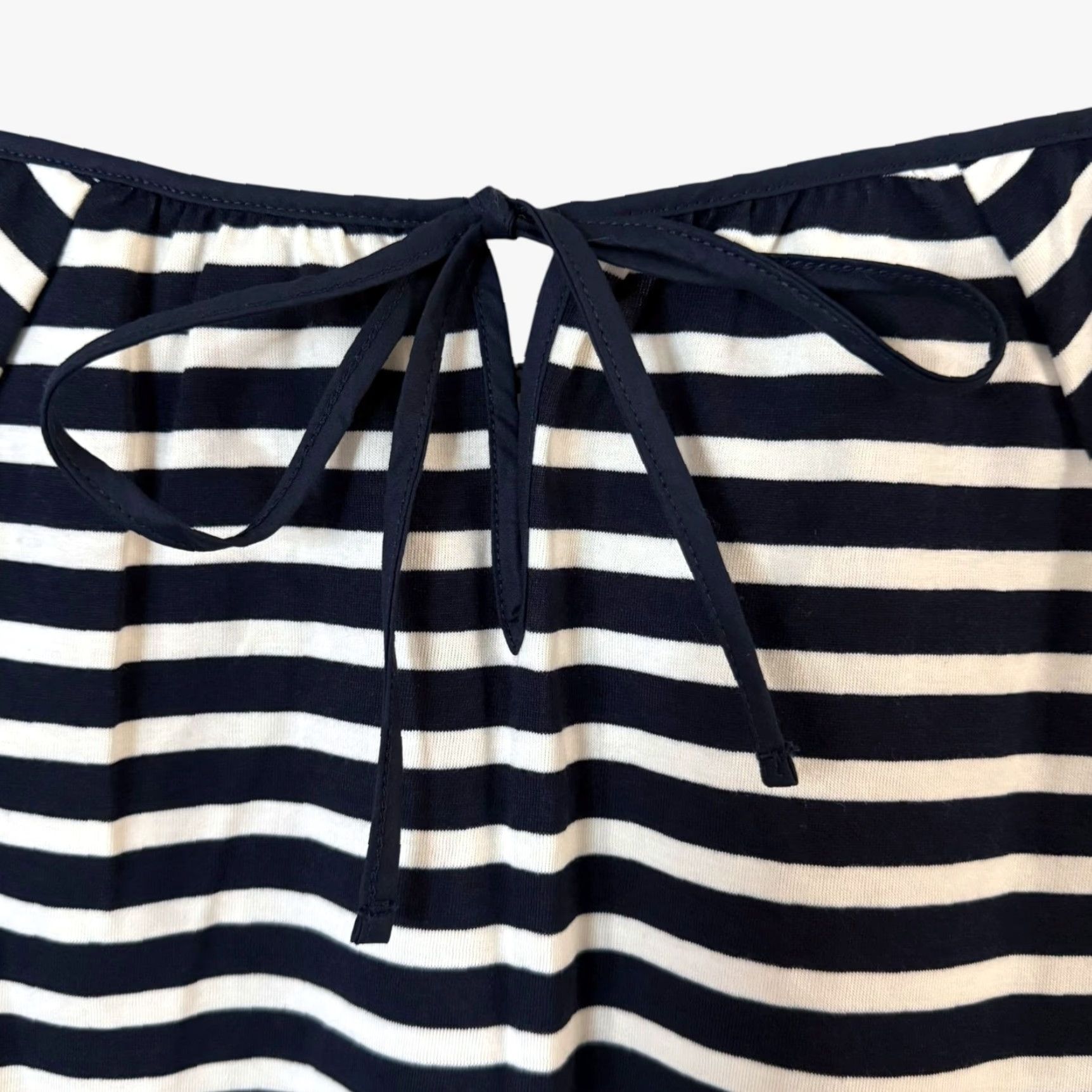 J.Crew J.Crew Striped Raglan Peasant Blouse Top Women's XL Blue Cotton Classic Bohemian Size XL / US 12-14 / IT 48-50 - 6 Thumbnail