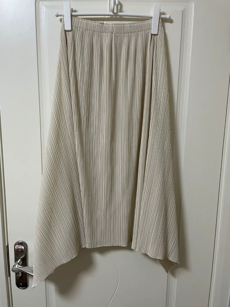 Issey Miyake Issey Miyake Pleats Please Beige Skirt - dmc Size 26" / US 2 / IT 38 - 1 Thumbnail