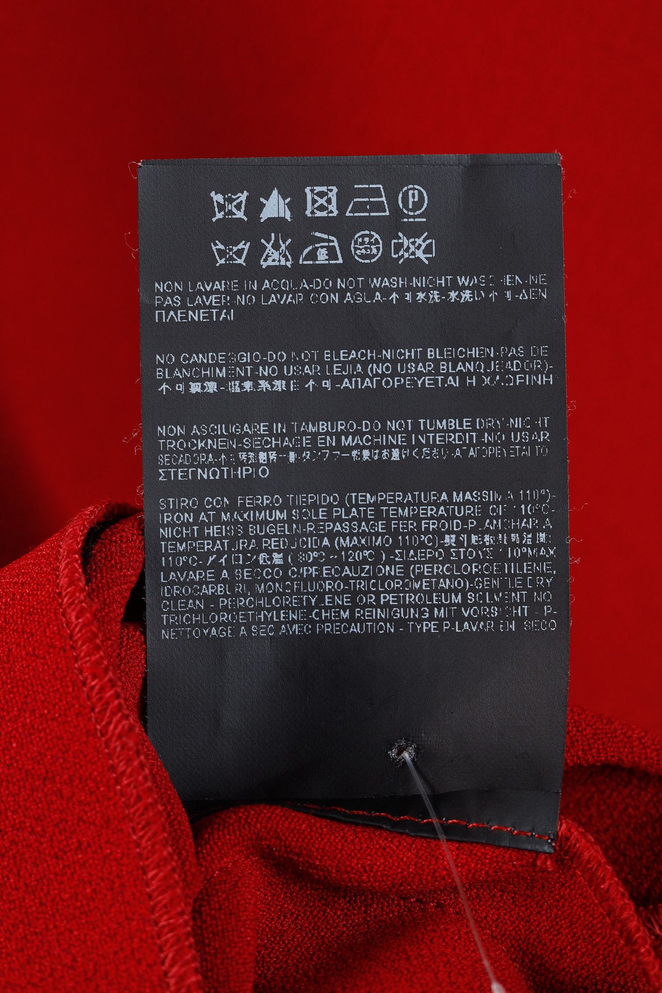Saint Laurent Paris Saint Laurent AW/13 Red Cap-Sleeve Classic Tube Mini Dress Size XL / US 12-14 / IT 48-50 - 10 Thumbnail