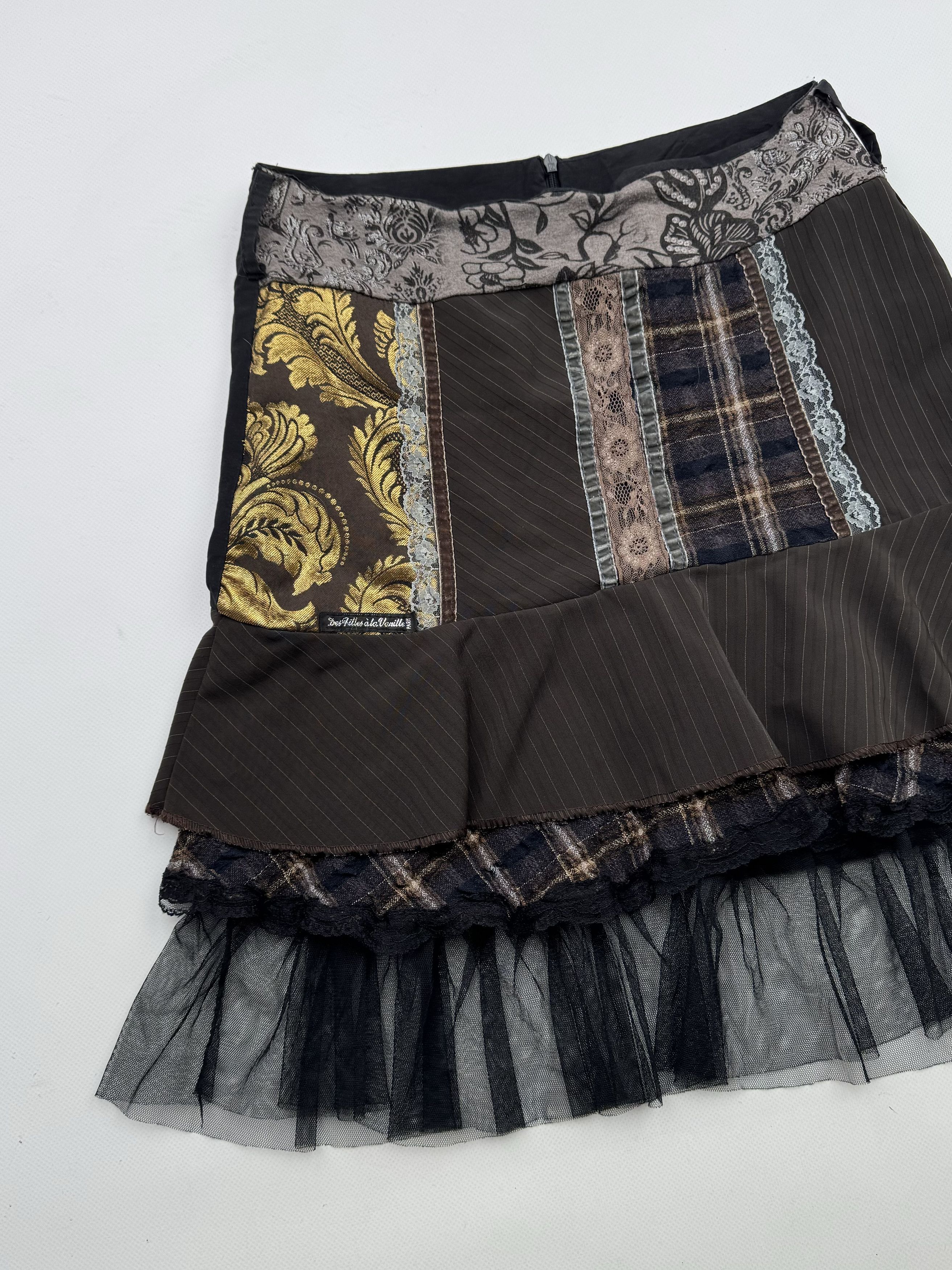 Vintage 90's Midi Skirt B71(V267) Size 27" / US 4 / IT 40 - 2 Thumbnail