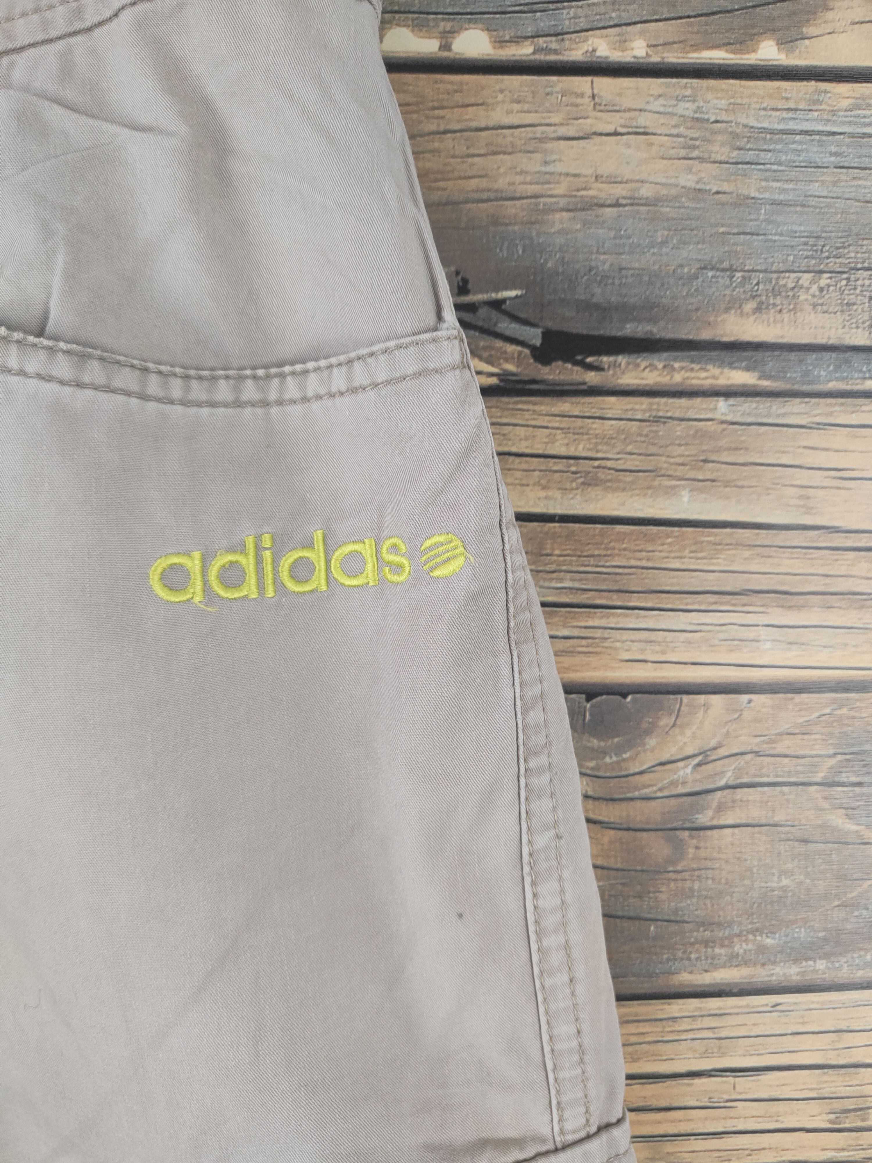 Adidas DL Adidas Beige Multipocket Cargo Pants #2036 Size US 31 - 5 Thumbnail