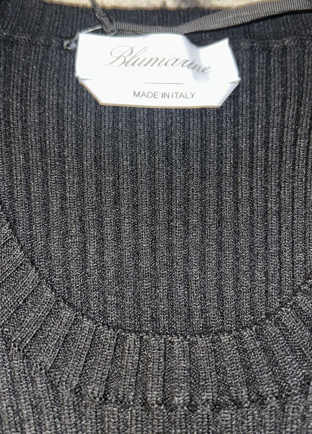Blumarine Blumarine One Shoulder Knitted Dress Original Price $1225 Size M / US 6-8 / IT 42-44 - 4 Thumbnail