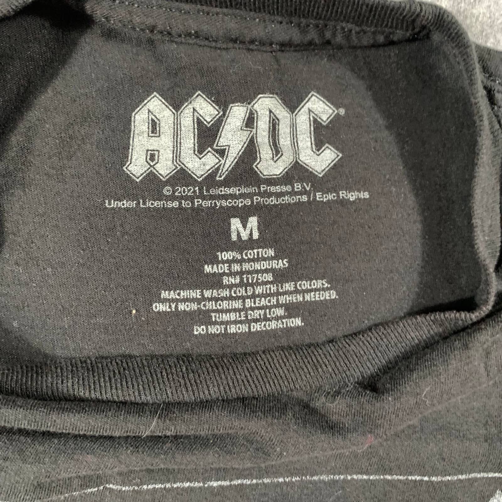 Other AC/DC Highway to Hell Shirt Adult Medium Black Short Sleeve Size US M / EU 48-50 / 2 - 3 Thumbnail