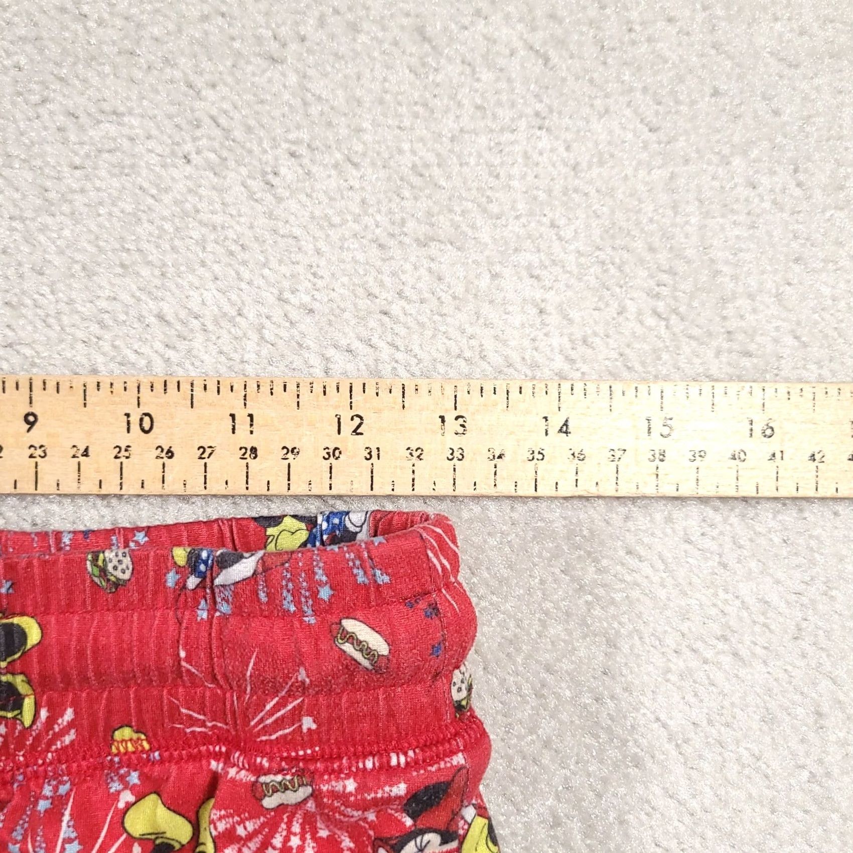 Disney VINTAGE? Disney Mickey Minnie Mouse Pajama Pants Fleece Red Women’s Size Small Size 28" / US 6 / IT 42 - 4 Thumbnail