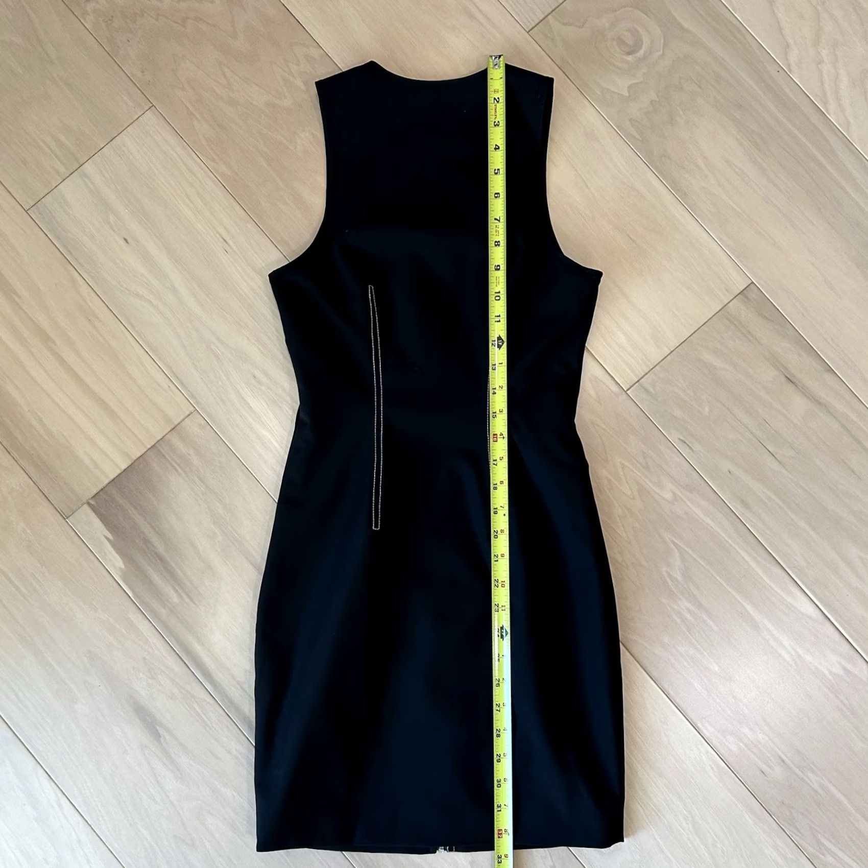 T by Alexander Wang T BY ALEXANDER WANG Black Sleeveless Full Zip Tech Mini Dress Women's 2 Size XS / US 0-2 / IT 36-38 - 7 Thumbnail