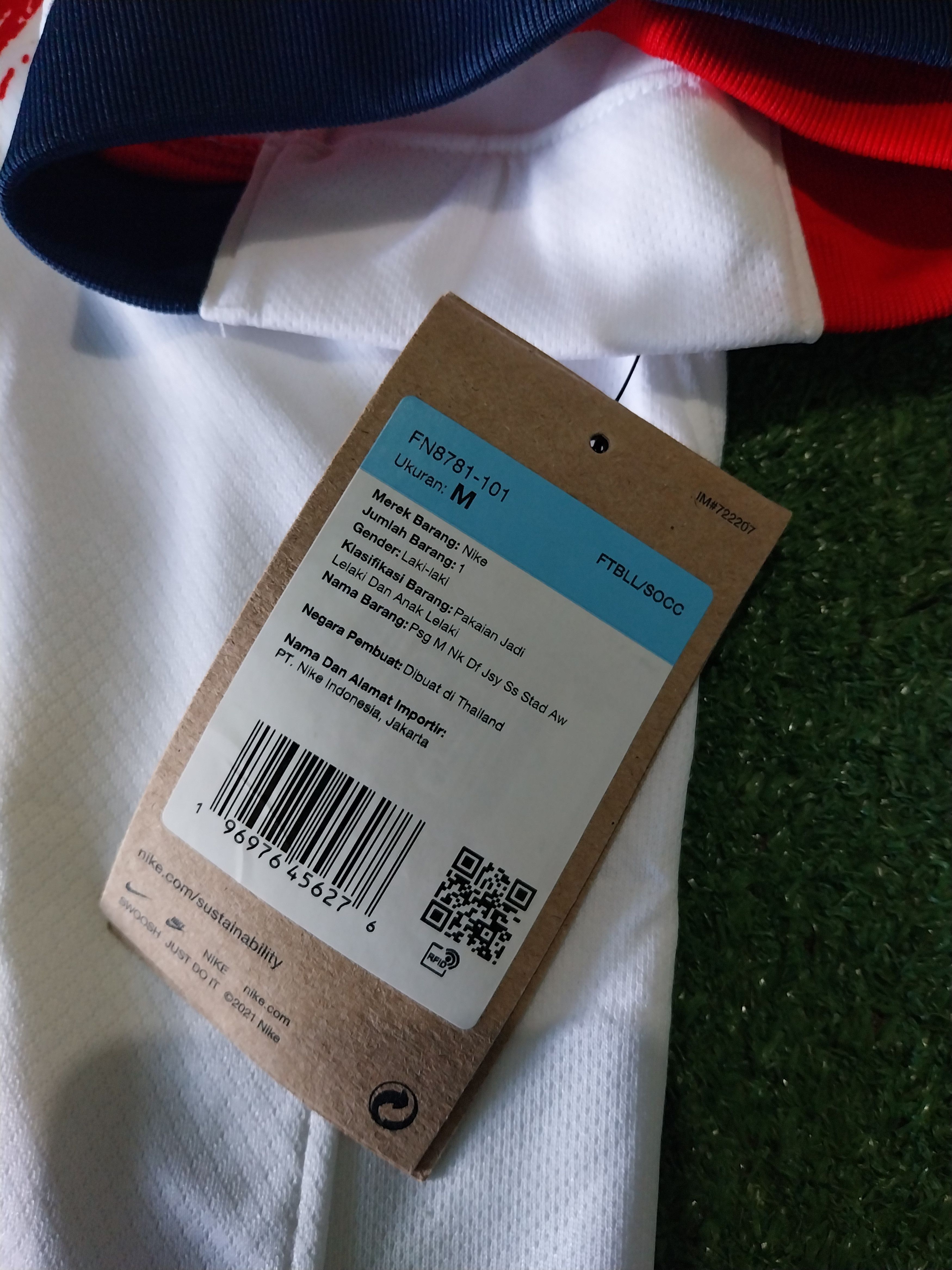 Nike PSG away 2024/2025 kvaratskhelia jersey football Size US M / EU 48-50 / 2 - 8 Thumbnail