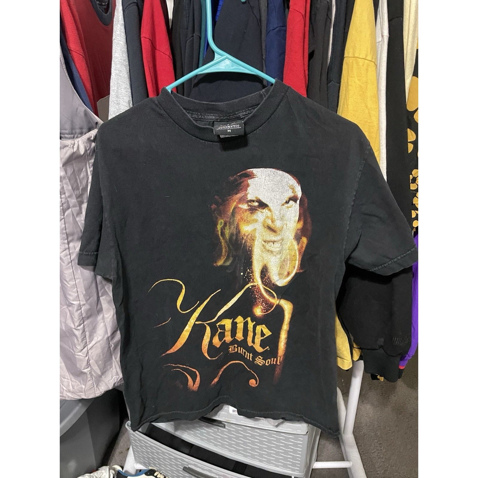 WWE Size M- VTG Kane Burnt Soul WWE Wrestling T-Shirt 2007 Full Size US M / EU 48-50 / 2 - 1 Thumbnail