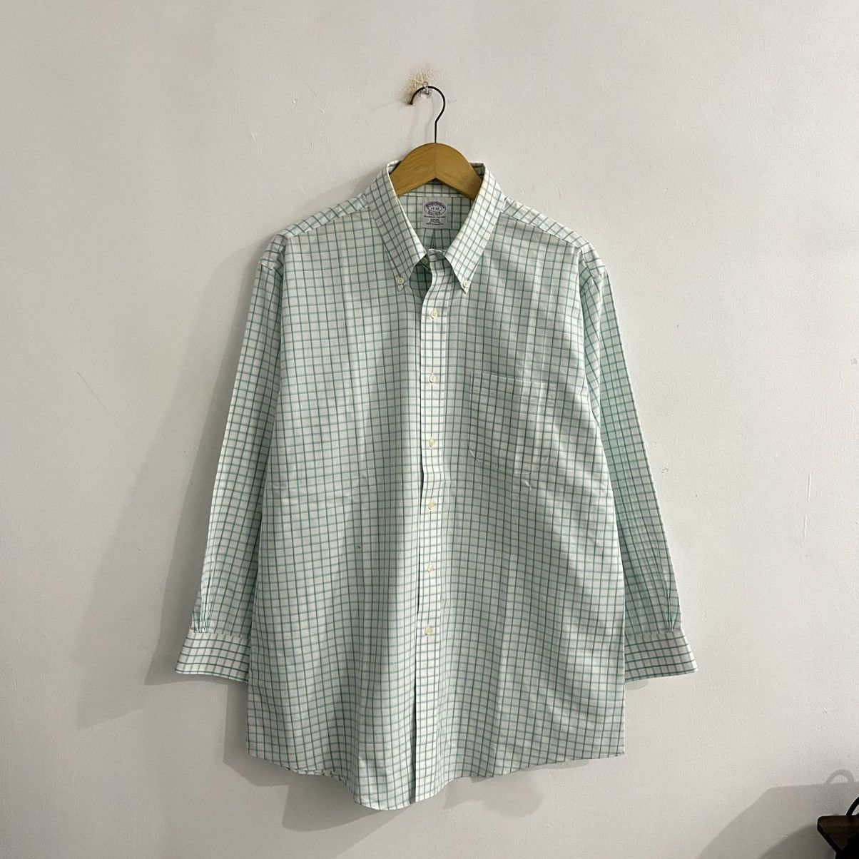 Brooks Brothers Brooks Brother Plaid Casual Shirt Size US L / EU 52-54 / 3 - 1 Thumbnail