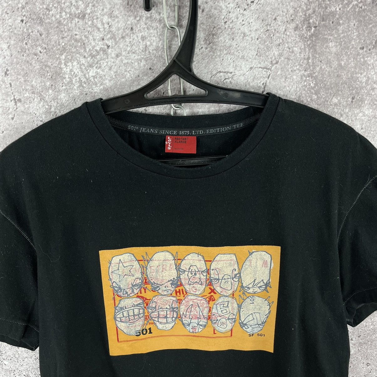 Levi's Vintage Clothing Levi’s Red Tab Vintage T-Shirt Big Logo Smiles Crazy Size XL Size US XL / EU 56 / 4 - 2 Thumbnail