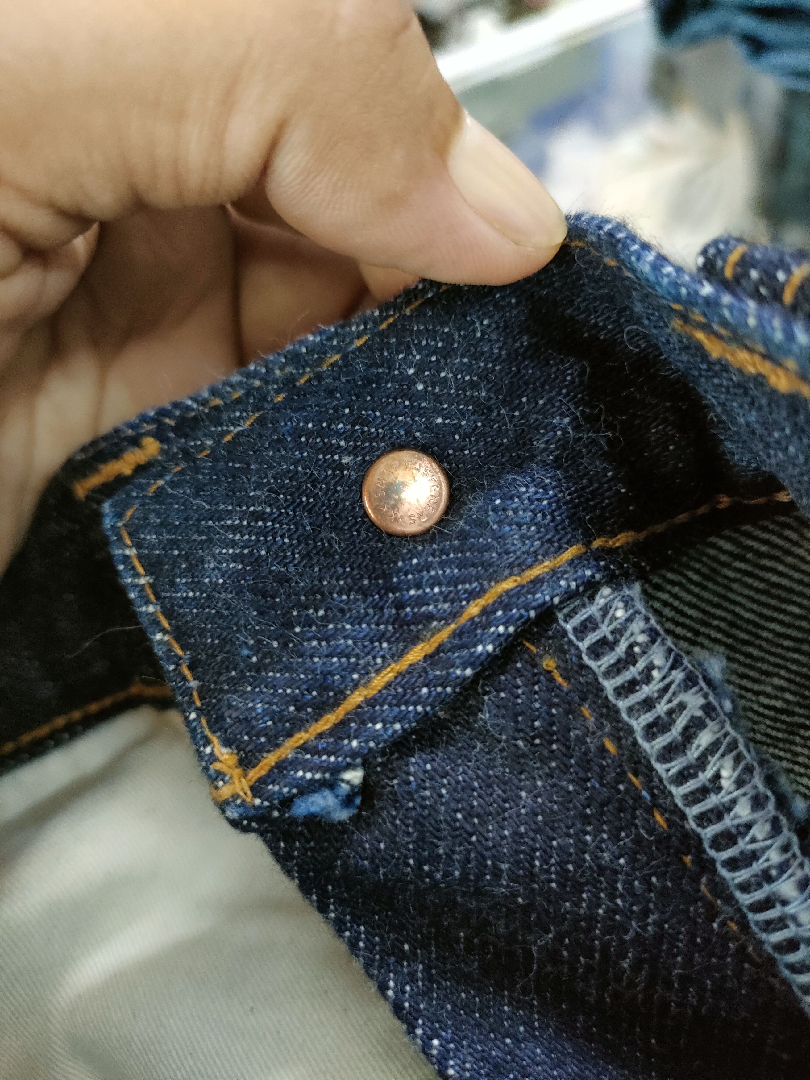 KOJIMA GENES Kojima Genes Selvedge 21oz Above Jeans Size US 30 / EU 46 - 11 Thumbnail