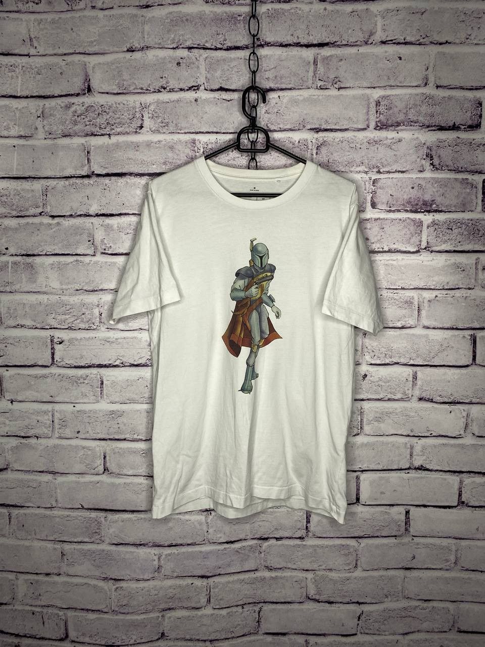 Star Wars MENS T-SHIRT STAR WARS TU SIZE M VINTAGE white Size US M / EU 48-50 / 2 - 1 Thumbnail