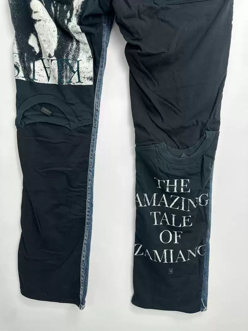 Undercover UNDERCOVER 06SS T-phase patchwork cargo flared jeans Size US 32 / EU 48 - 6 Thumbnail