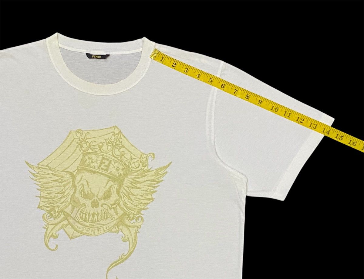 Fendi Fendi Skull Crewneck T-Shirt Size US L / EU 52-54 / 3 - 17 Thumbnail