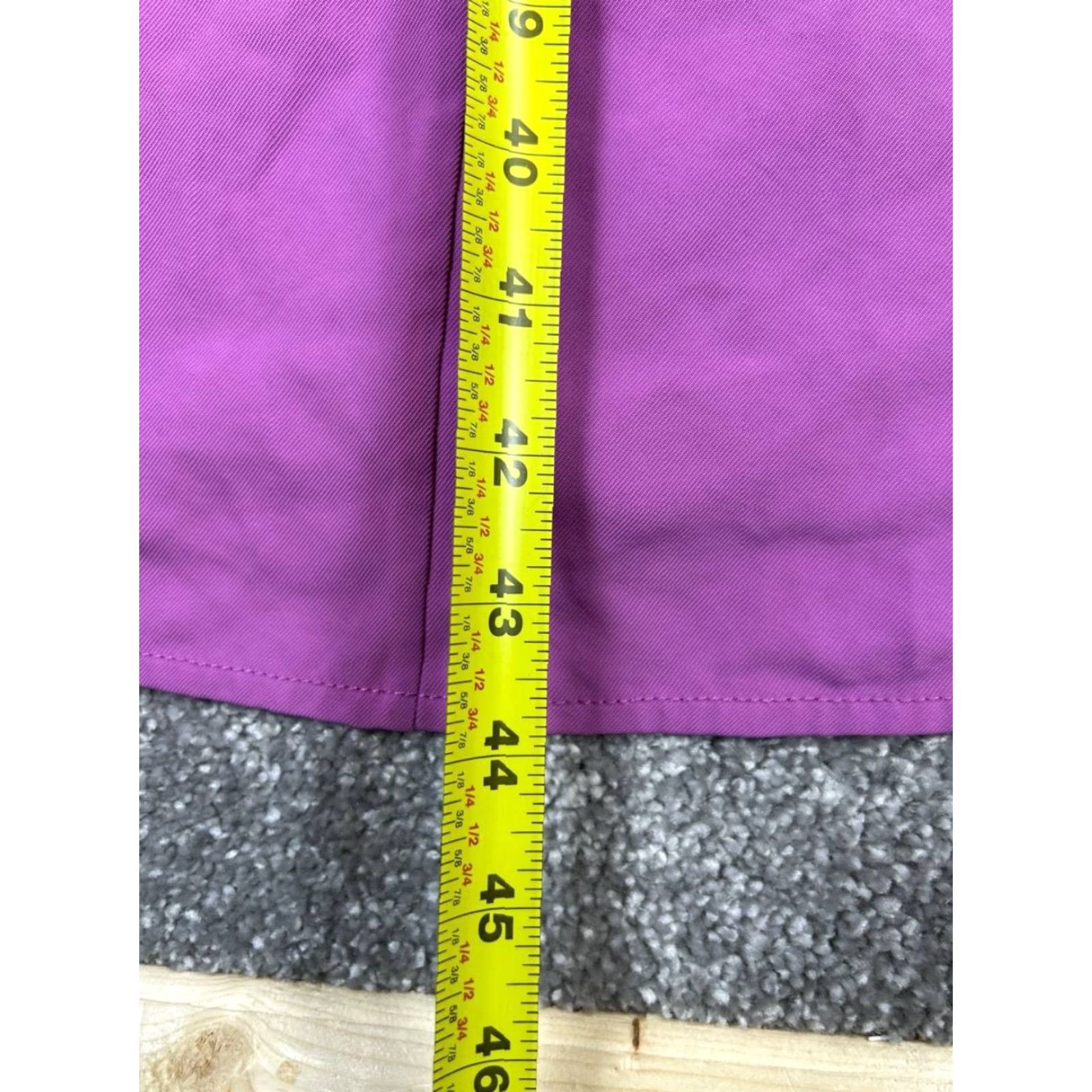 Everlane Everlane Dress Womens 0 Purple Midi A-Line Blouson Shift Sleeveless V-Neck Size XS / US 0-2 / IT 36-38 - 8 Thumbnail