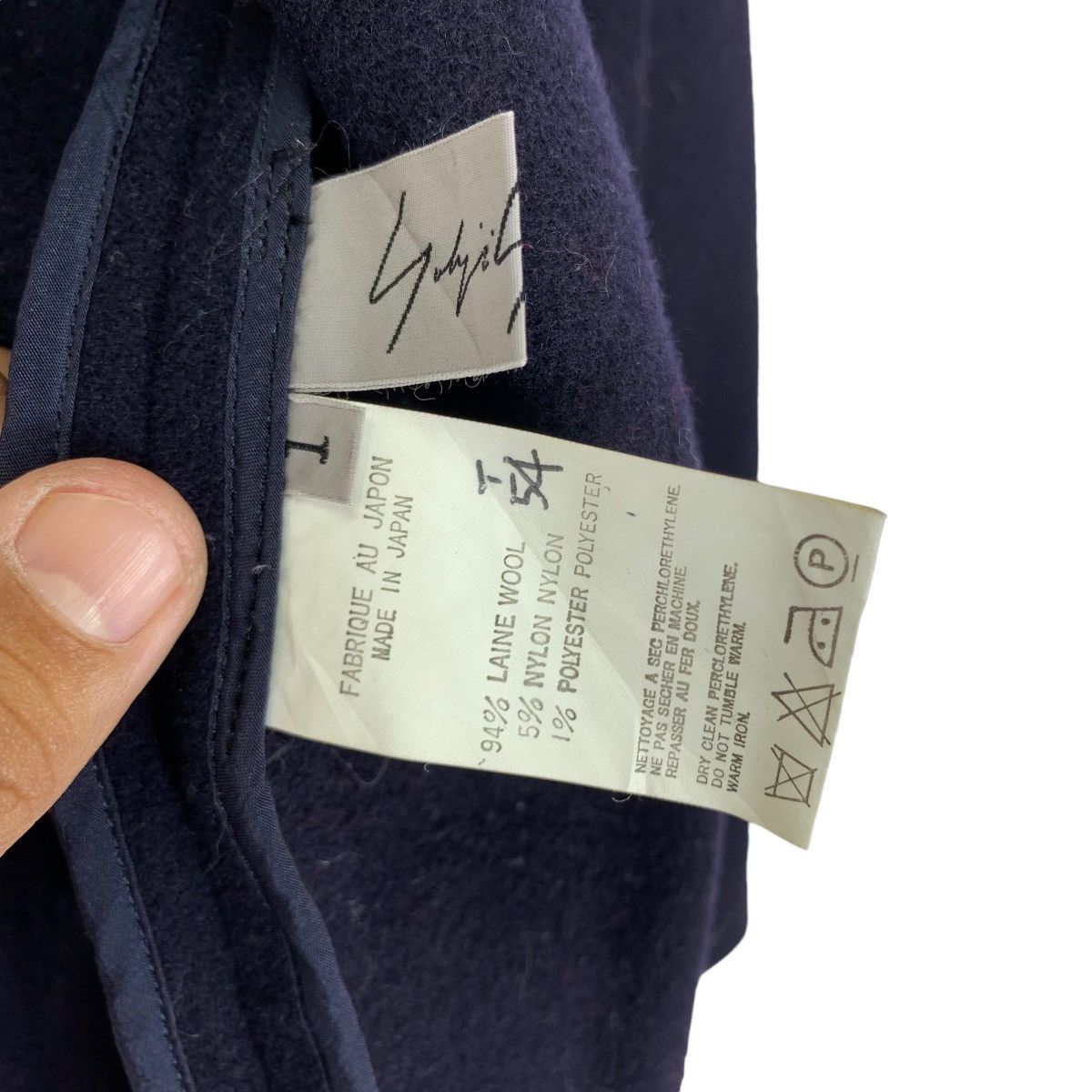 Yohji Yamamoto YOHJI YAMAMOTO WOOL CIAT WOMEN Size S / US 4 / IT 40 - 9 Thumbnail