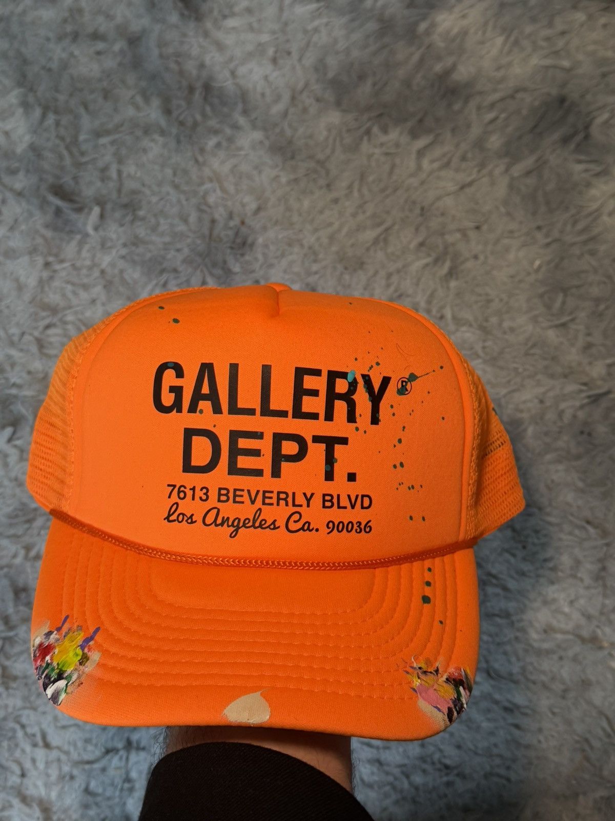 Gallery Dept. Gallery Dept. Workshop paint trucker cap Size ONE SIZE - 1 Thumbnail