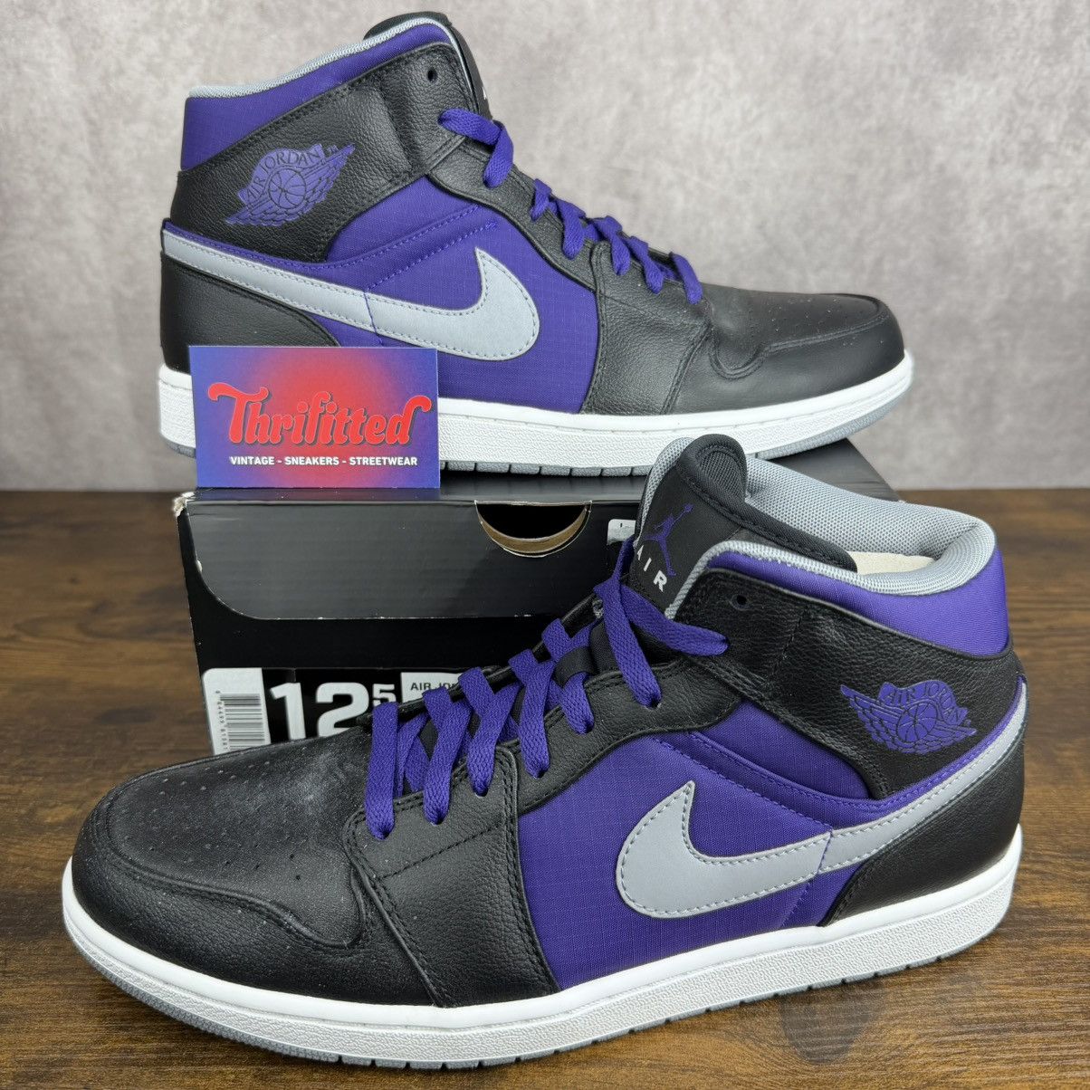 Jordan Brand NEW Air Jordan 1 Retro Phat Court Purple 364770-018 Men’s OG Size US 12.5 / EU 45-46 - 1 Thumbnail