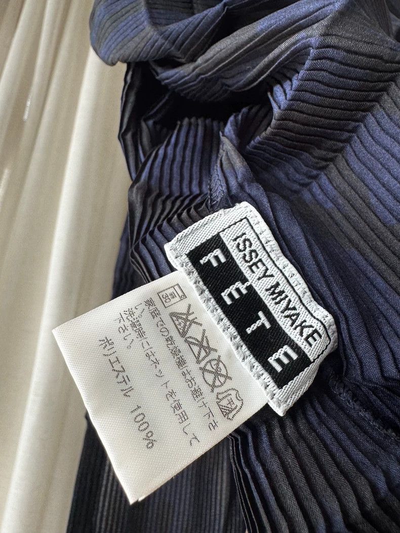Issey Miyake issey miyake size:2 Bamboo-joint dark pattern top Size XXS / US 00 / IT 34 - 6 Thumbnail