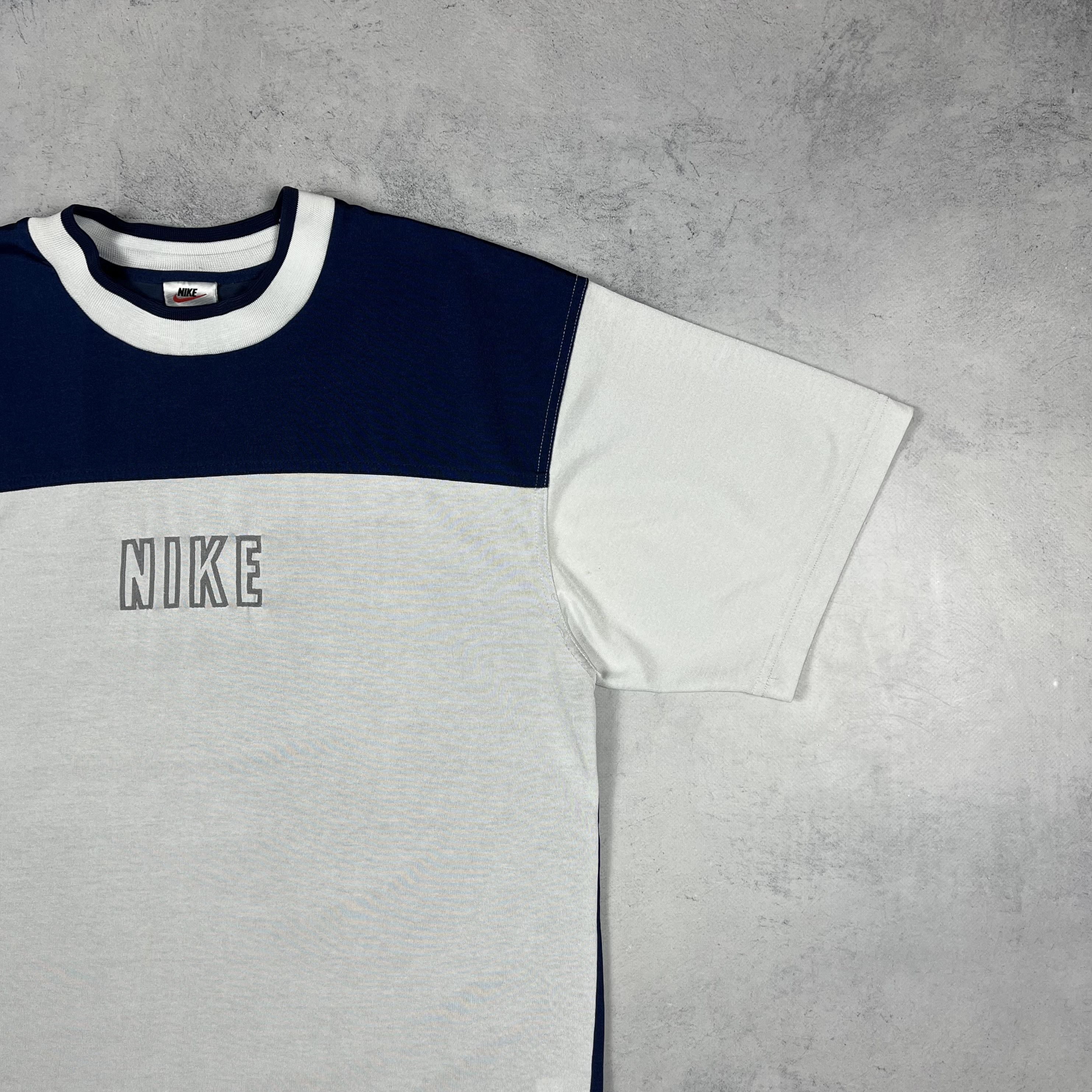 Nike Iconic Vintage Nike Big Logo Rare Jersey Shirt 90’s Size US L / EU 52-54 / 3 - 3 Thumbnail