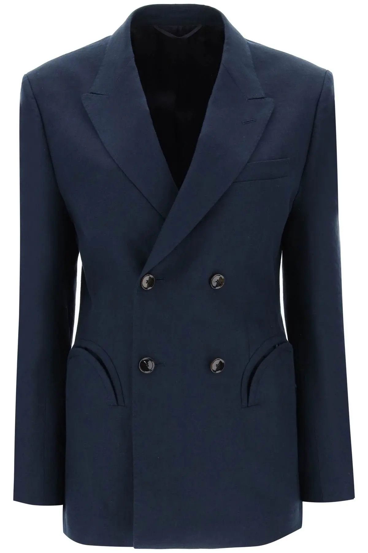image of O1S22I1N0424 Midday Sun Daybreak Blazer In Blue, Women's (Size Medium)