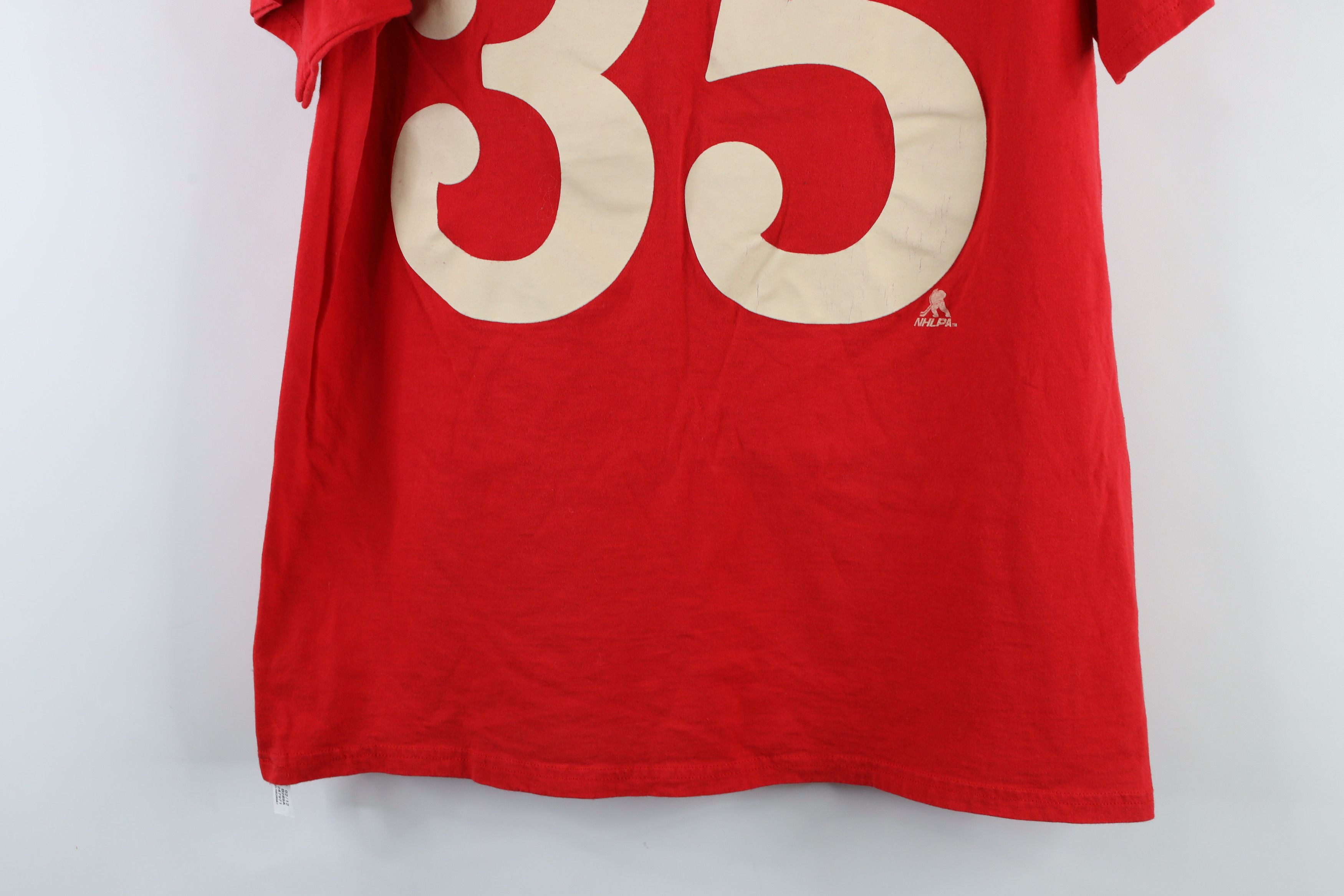 Reebok × Vintage Reebok Classic Jimmy Howard Detroit Red Wings Jersey T-Shirt Size US L / EU 52-54 / 3 - 15 Thumbnail