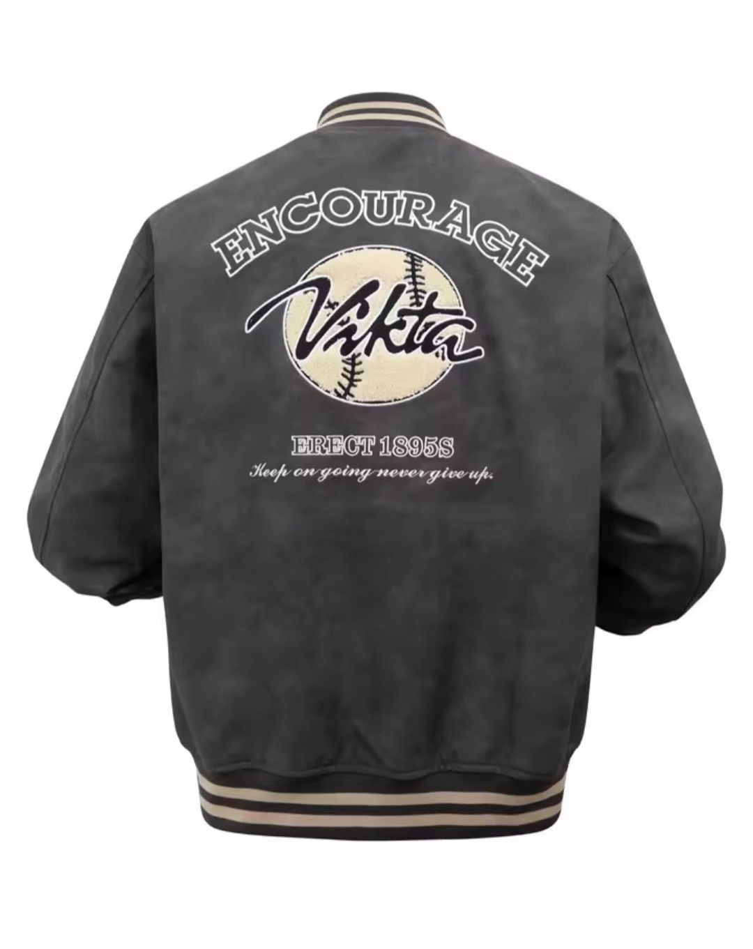 Other Custom Leather Bomber Jacket Size US L / EU 52-54 / 3 - 3 Thumbnail